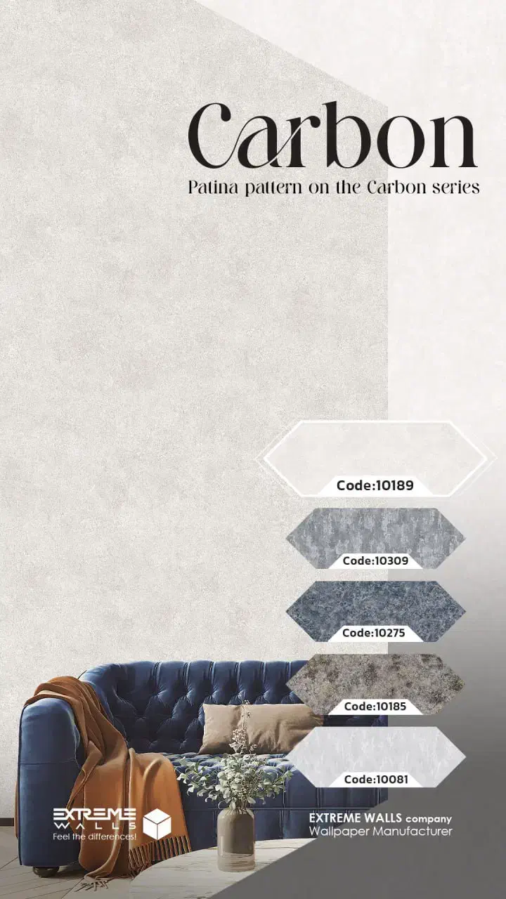 فروش کاغذ دیواری کربن وارداتی قابل شستشو|مصالح و تجهیزات ساختمان|تبریز, |دیوار