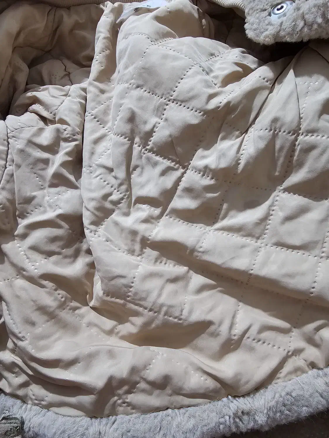 پالتو خزدار دخترانه|کفش و لباس بچه|کوهدشت, |دیوار