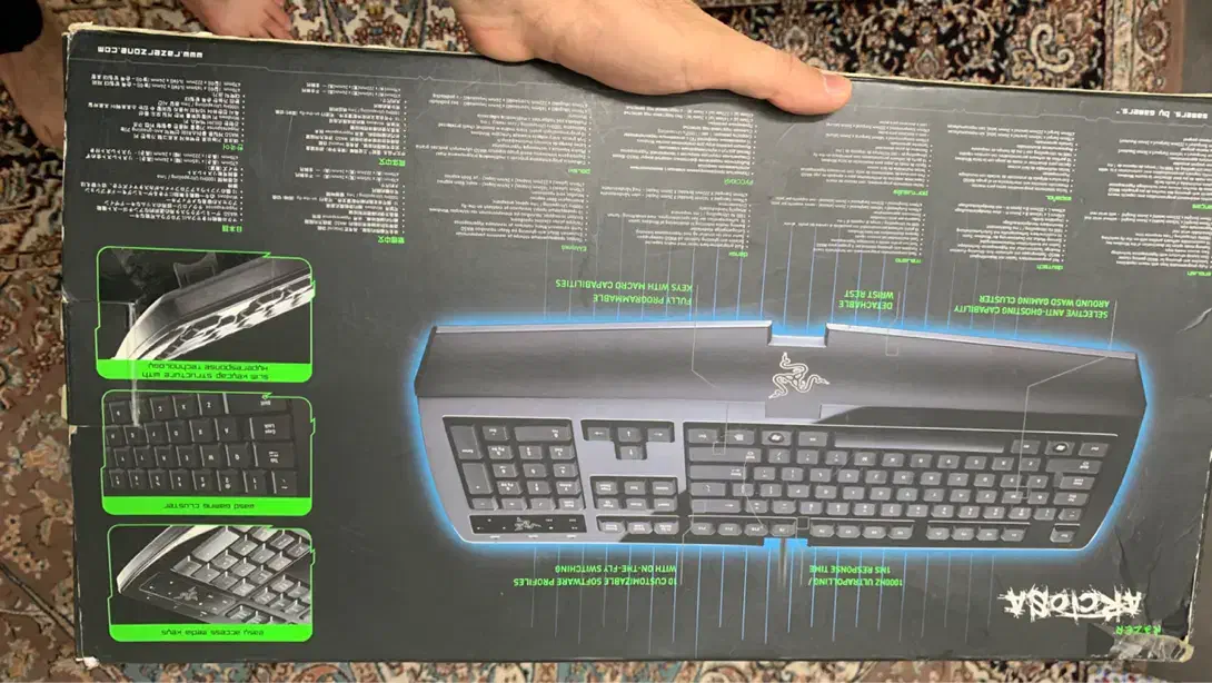 کیبورد ریزر|قطعات و لوازم جانبی رایانه|تهران, ایوانک|دیوار