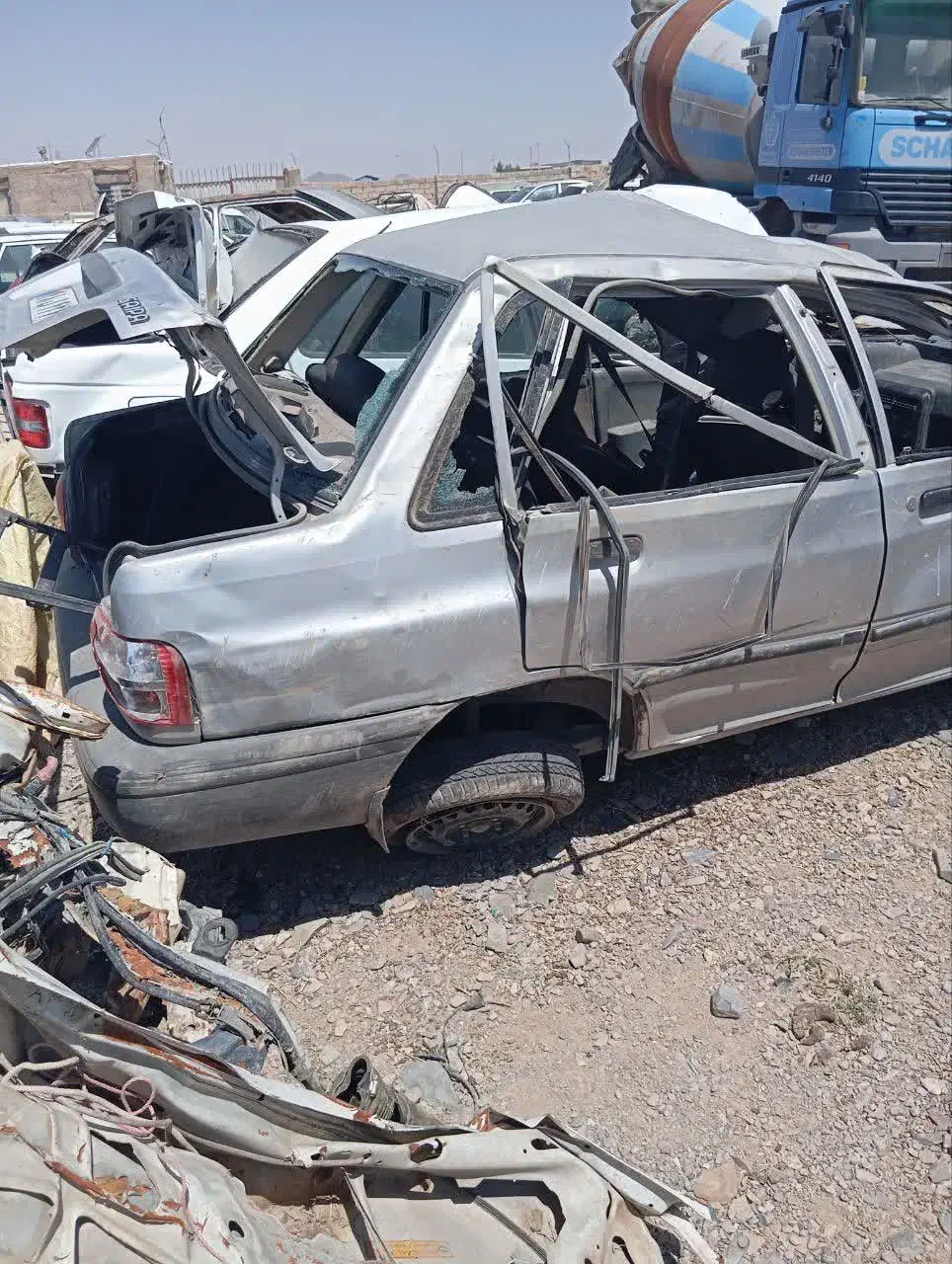 پراید تصادفی مدل 86|خودرو سواری و وانت|بیرجند, |دیوار