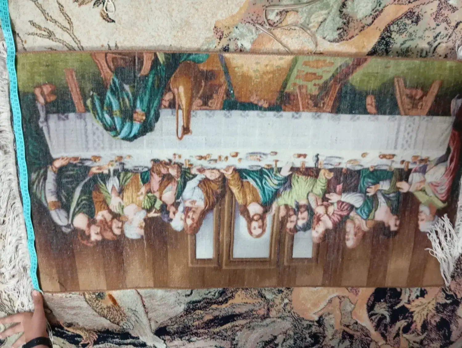 تابلو شام اخر|تابلو فرش|قم, دروازه ری|دیوار