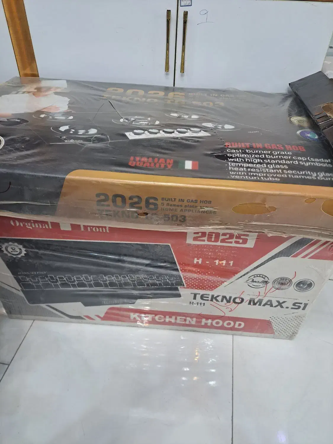 گاز صفحه ایی شیشه ایی تکنو و هود تکنو  نو|اجاق گاز و لوازم برقی پخت‌وپز|شیروان (خراسان), |دیوار