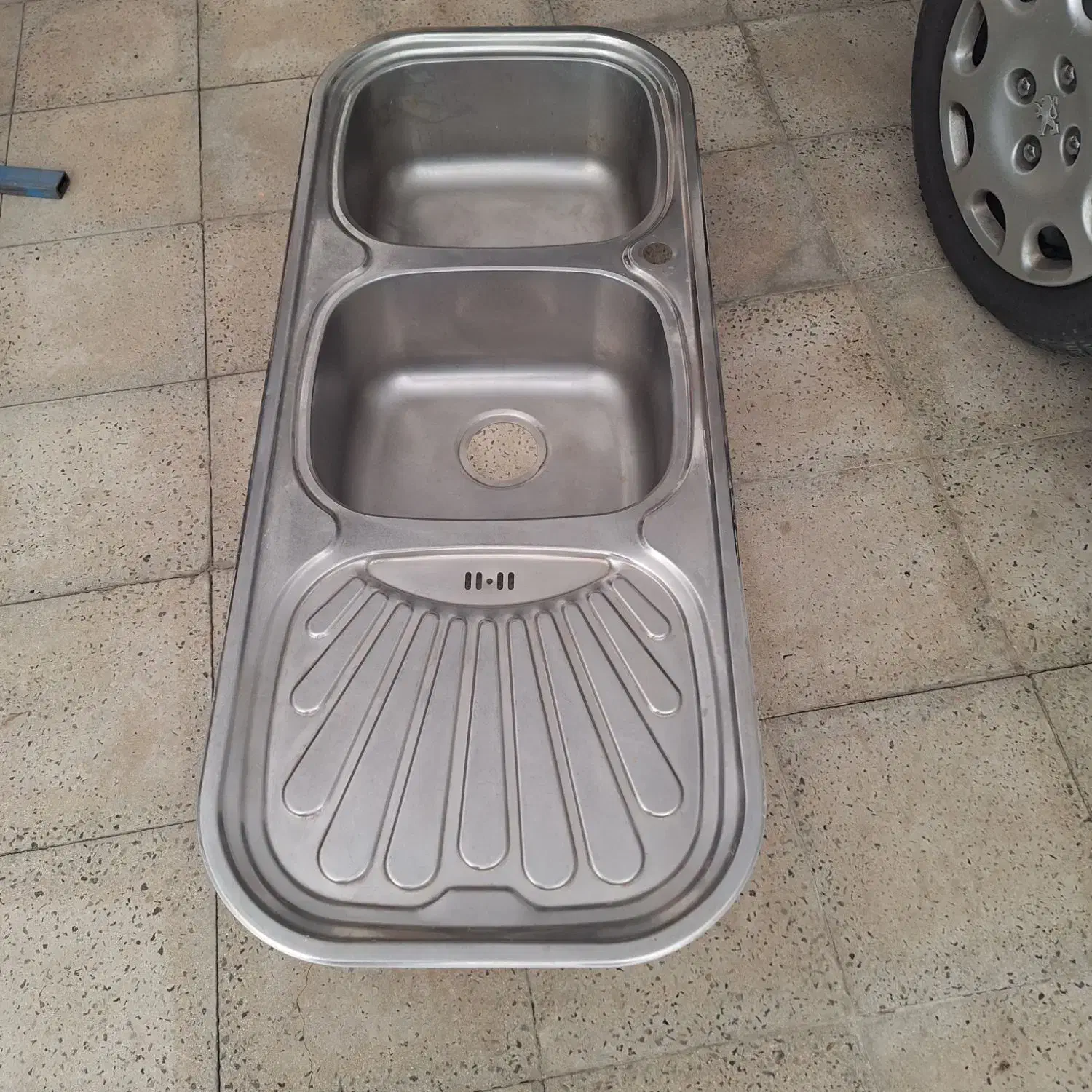 سینگ ظرفشویی تو کار|آب‌چکان و نظم‌دهنده ظروف|الوند, |دیوار