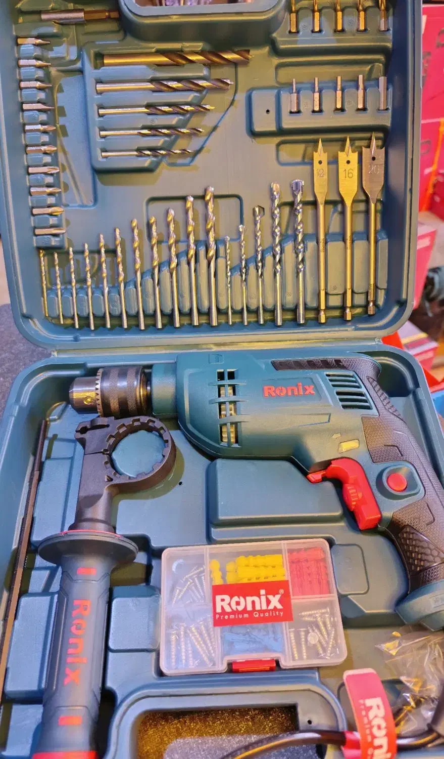 کیت ۵۲ پارچه دریل رونیکس|ماشینآلات صنعتی|تربتحیدریه, طالقانی|دیوار