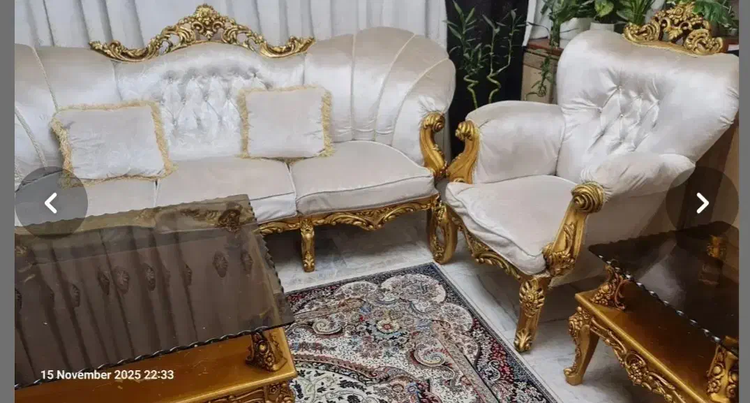 مبل استیل|مبلمان خانگی و میز عسلی|تهران, سازمان برنامه شمالی|دیوار