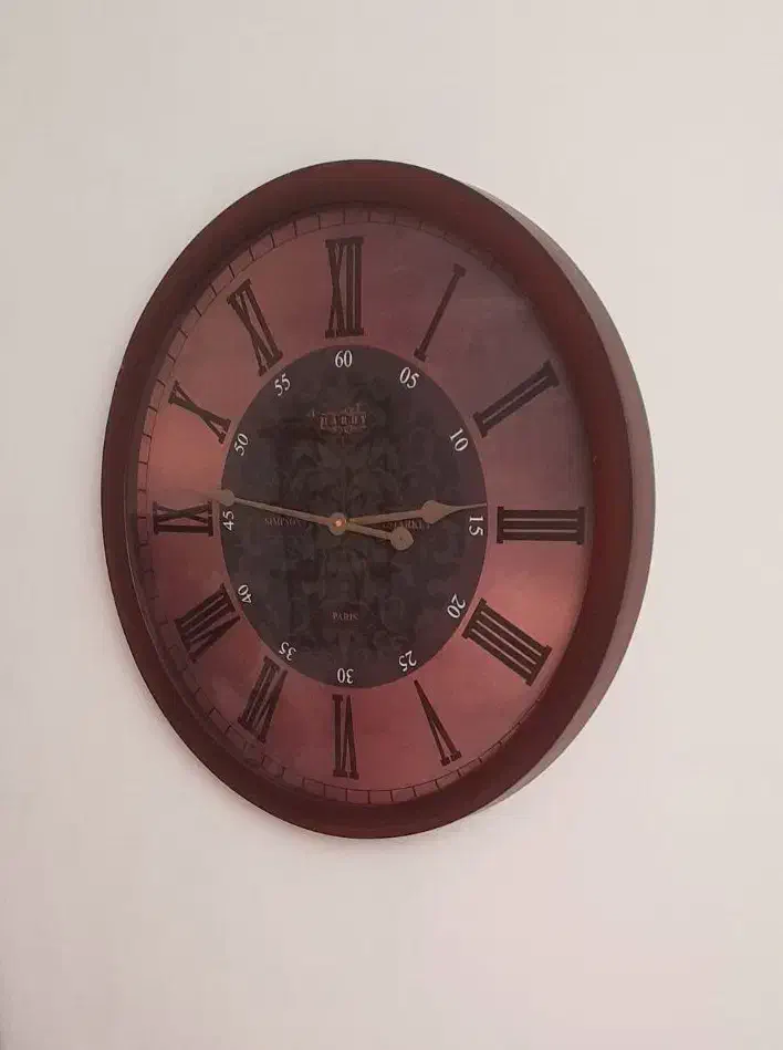 ساعت‌‌دیوار‌ی چوبی|ساعت دیواری و تزئینی|مشهد, تربیت (صدف)|دیوار