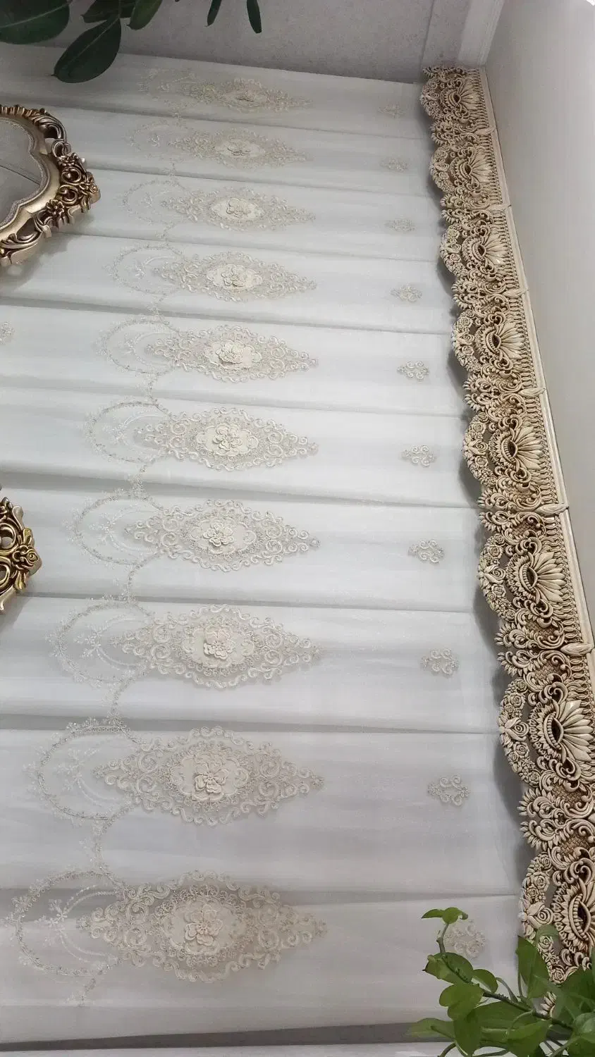 پرده با کتیبه|پرده، رانر، رومیزی|اراک, |دیوار