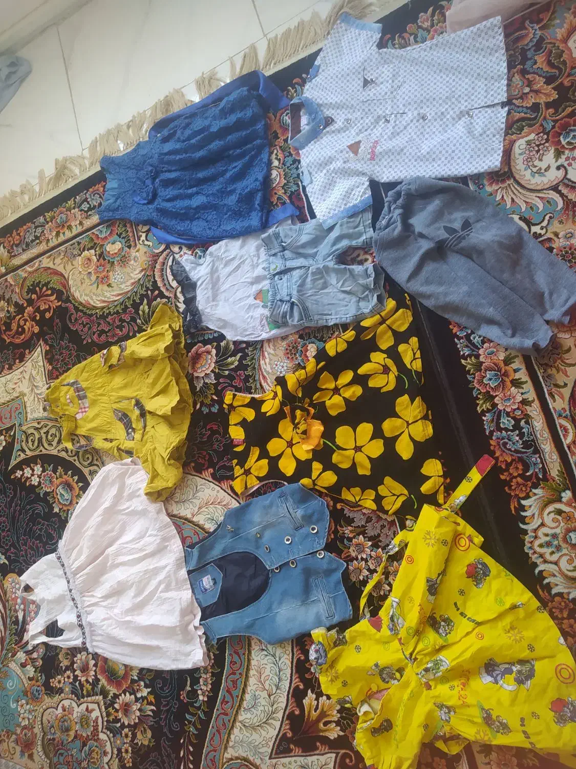 لباس یک سال تا دو سال دخترانه|کفش و لباس بچه|خرمآباد, |دیوار