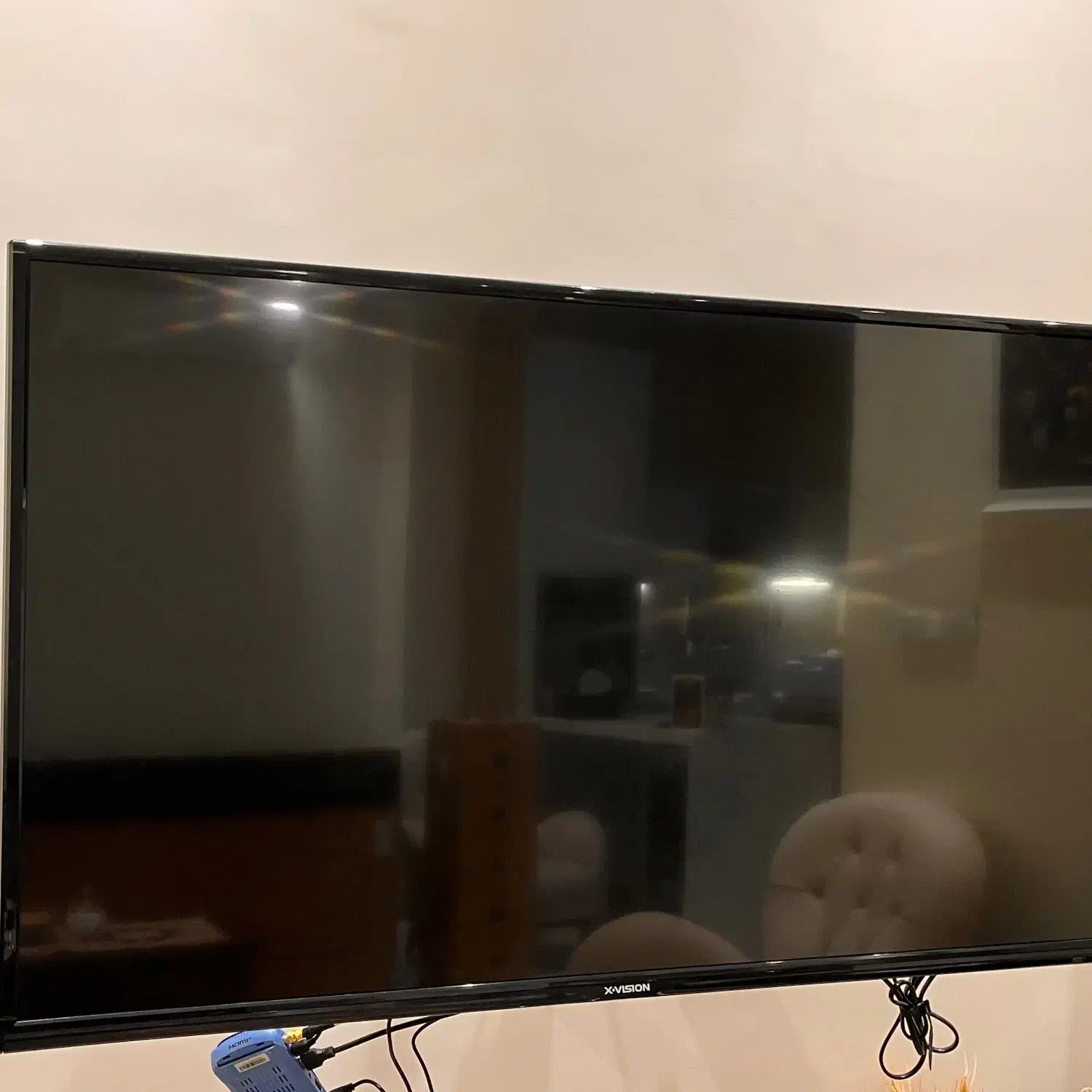 تلویزیون LED 43 اینچ XVISION مدل 43XK750|تلویزیون و پروژکتور|تبریز, |دیوار