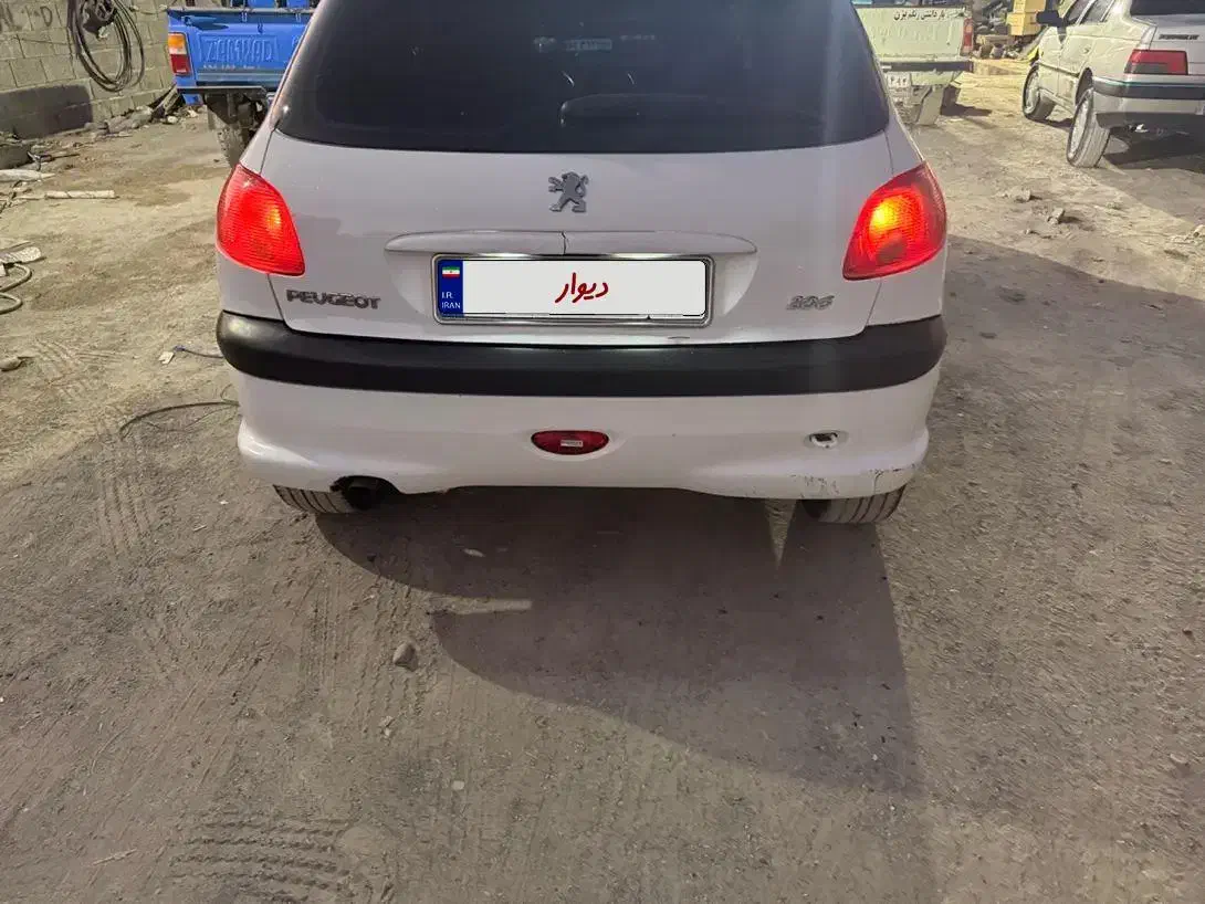 پژو ۲۰۶|خودرو سواری و وانت|میناب, |دیوار