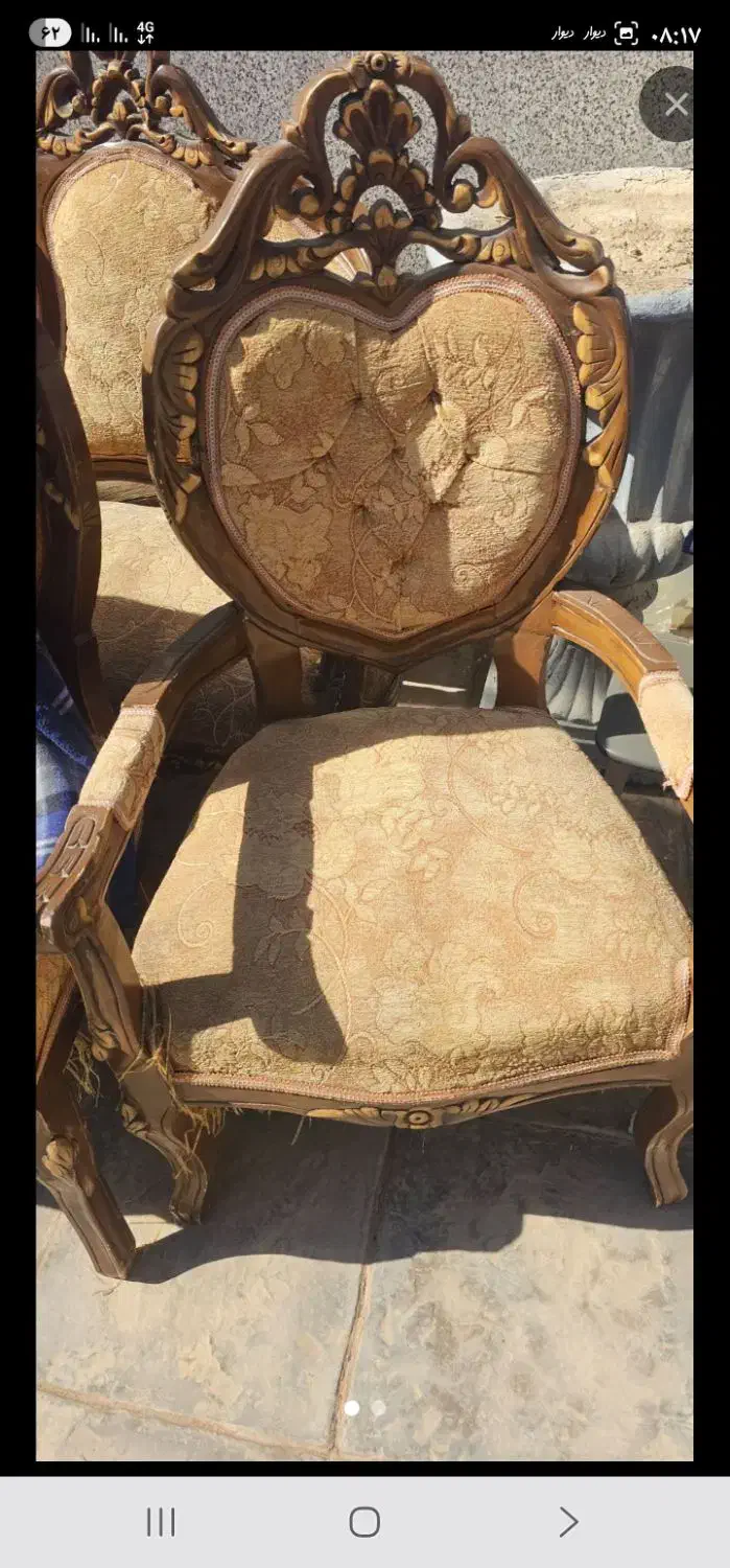 مبل ۷ نفره  سالم|مبلمان خانگی و میز عسلی|زرند, |دیوار