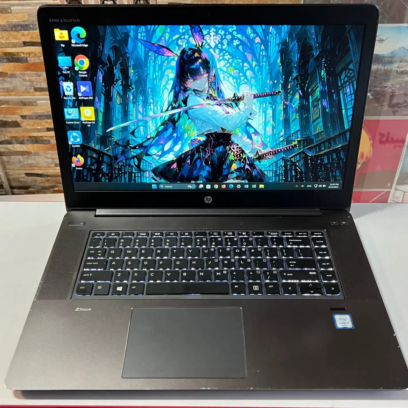 لپتاپ hp core i7 رم ۱۶ گرافیک ۴|رایانه همراه|قدس, شهر‌قدس|دیوار
