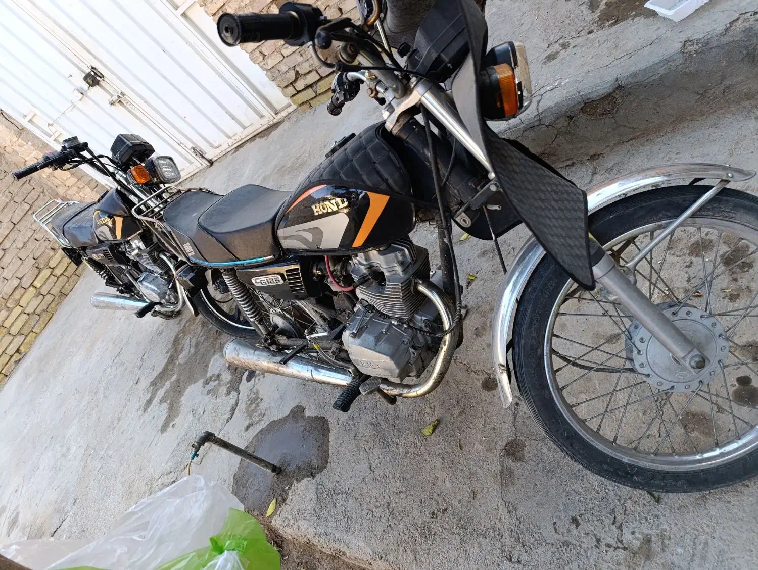 موتور هندا 125 مدل88پلاک ملی 5دنده|موتورسیکلت|یزد, |دیوار