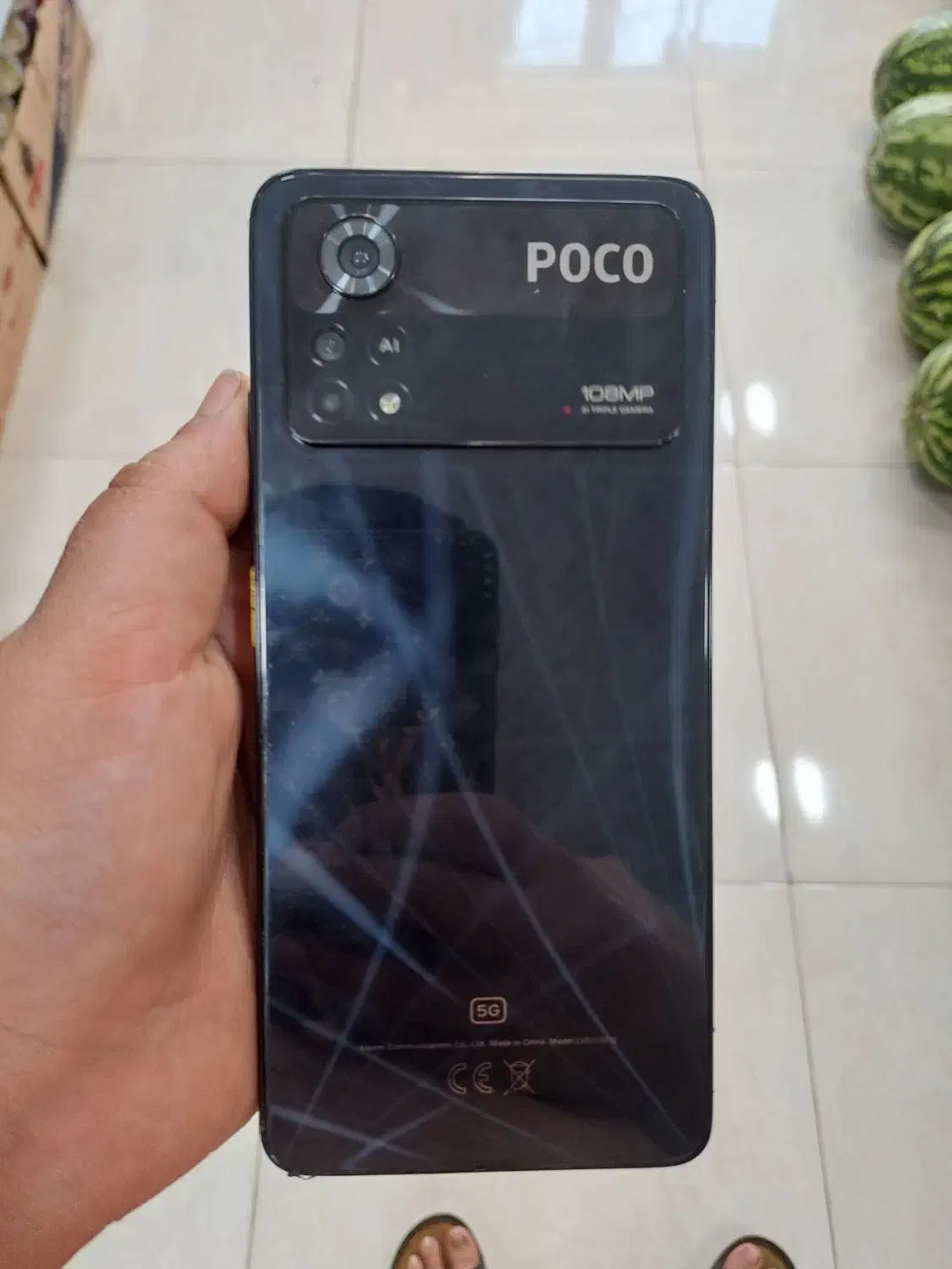 پوکو x4 pro 5g|موبایل|اهواز, منبع اب|دیوار