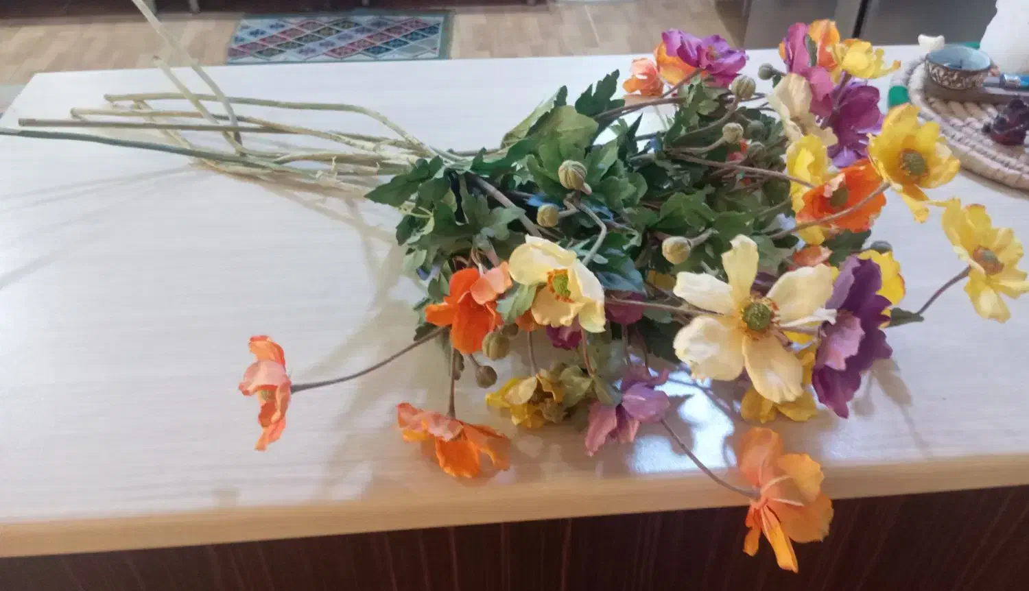 شاخه گل مصنوعی  یاس وارداتی|گل مصنوعی|ایذه, |دیوار