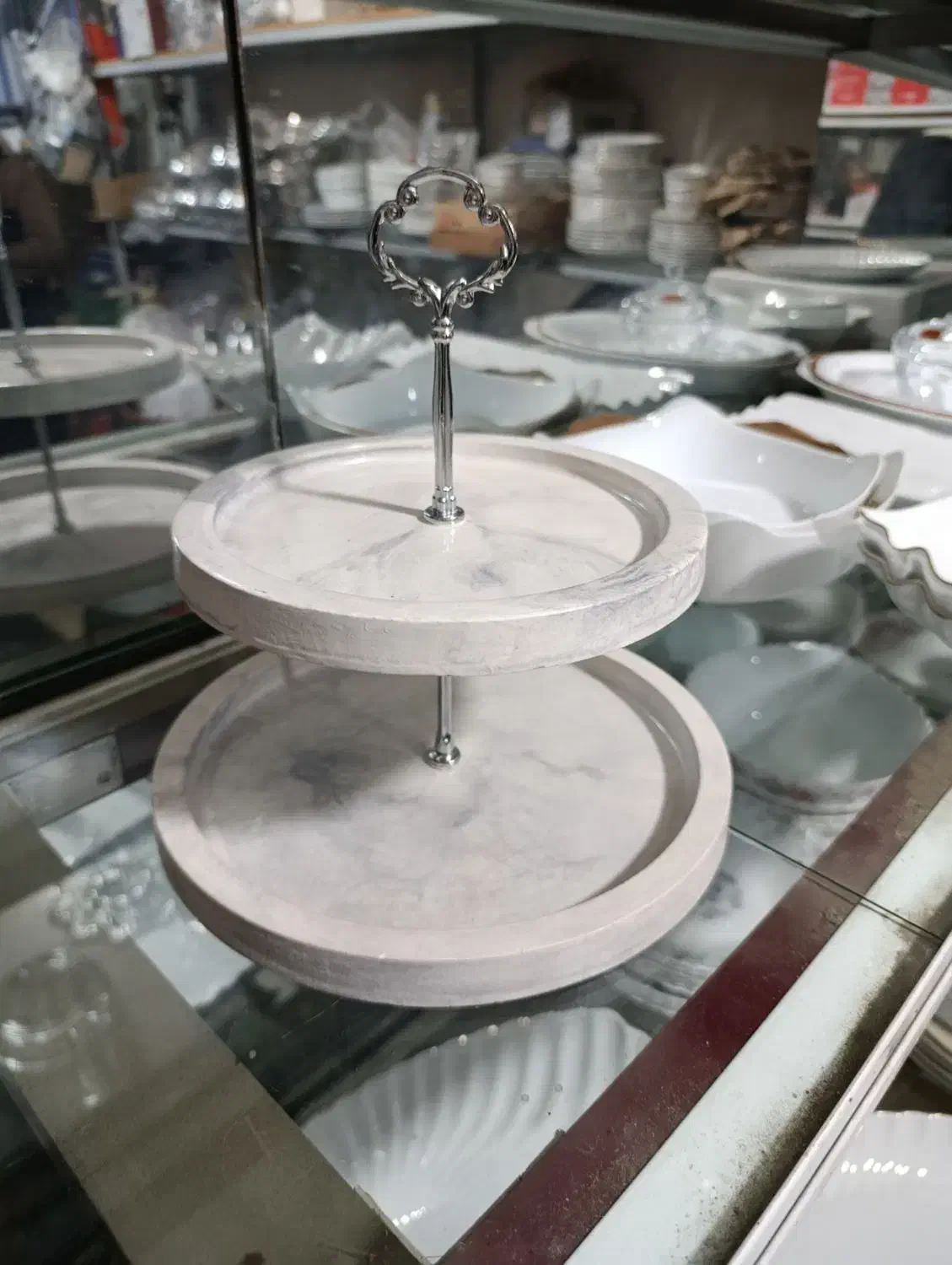 شیرینی خوری دو طبقه|ظروف سرو و پذیرایی|قائم‌شهر, |دیوار