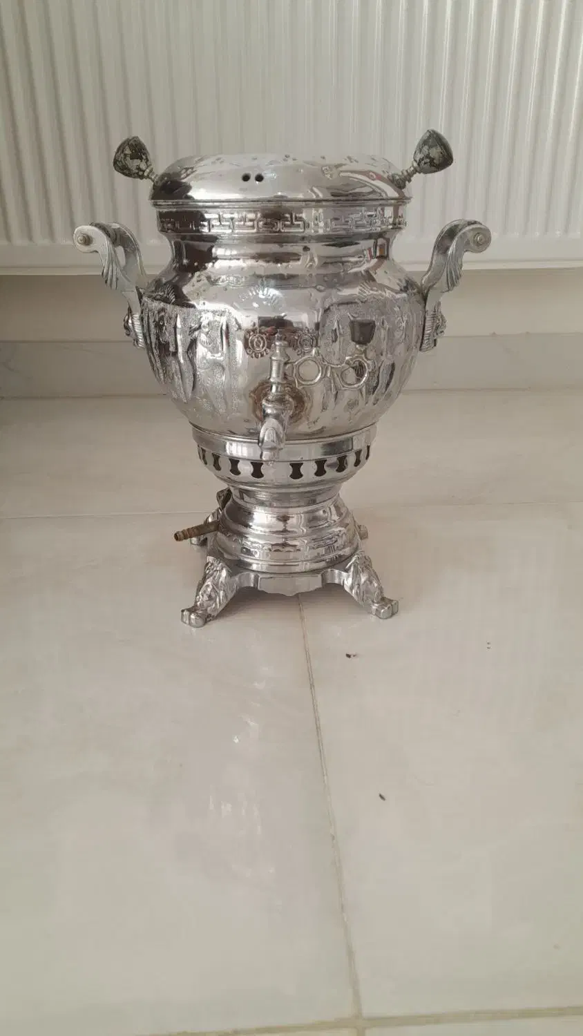 فروش سماور گازی ۵ لیتری نیم|سماور، چایساز، قهوهساز|سنندج, |دیوار