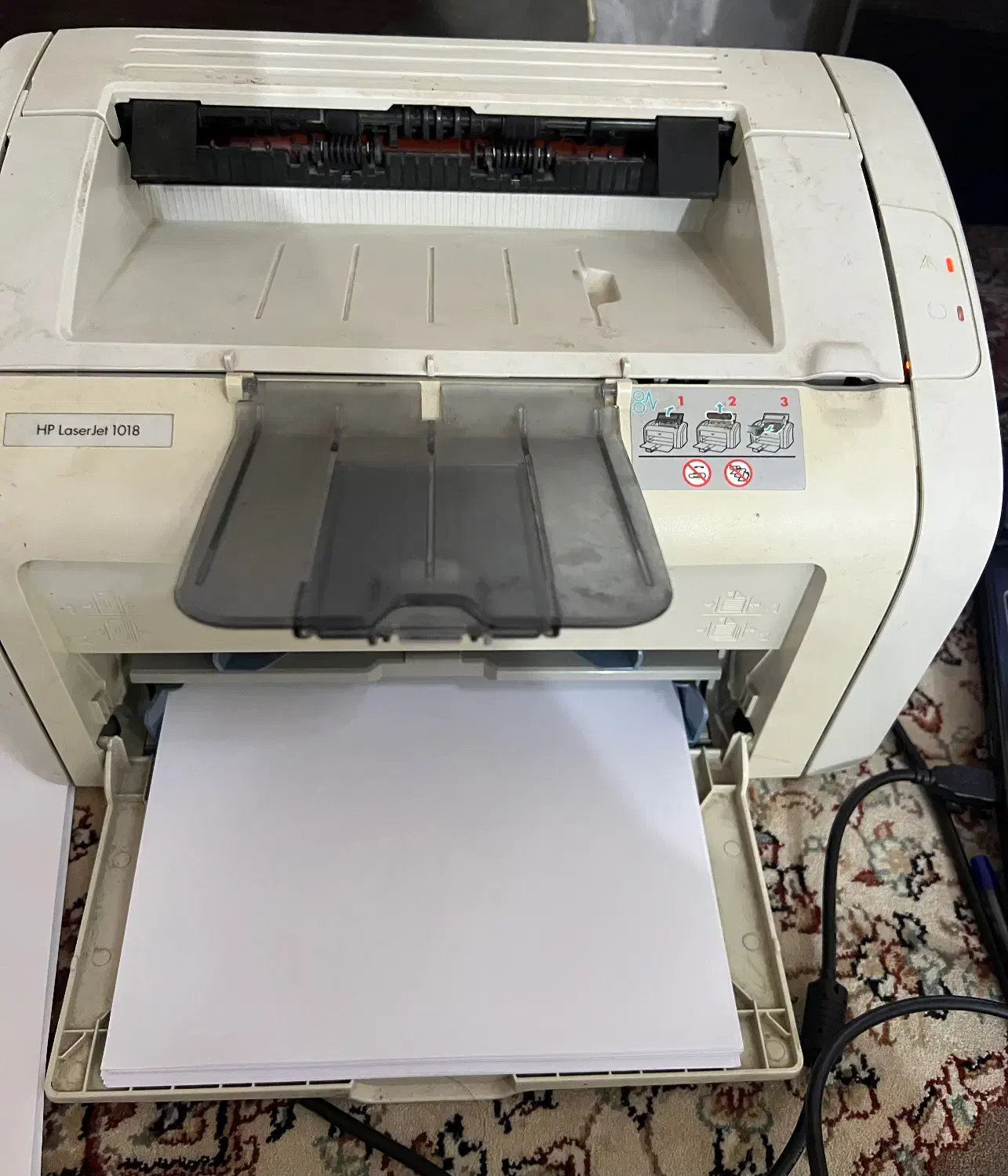 پرینتر hp1018|پرینتر، اسکنر، کپی، فکس|چابهار, |دیوار
