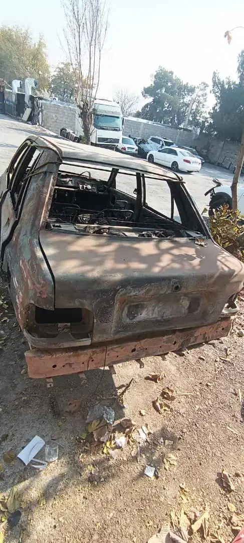 پراید ۱۳۱ مدل ۹۵ سوخته،تصادفی،چپی|خودرو سواری و وانت|ری, جوانمرد قصاب|دیوار