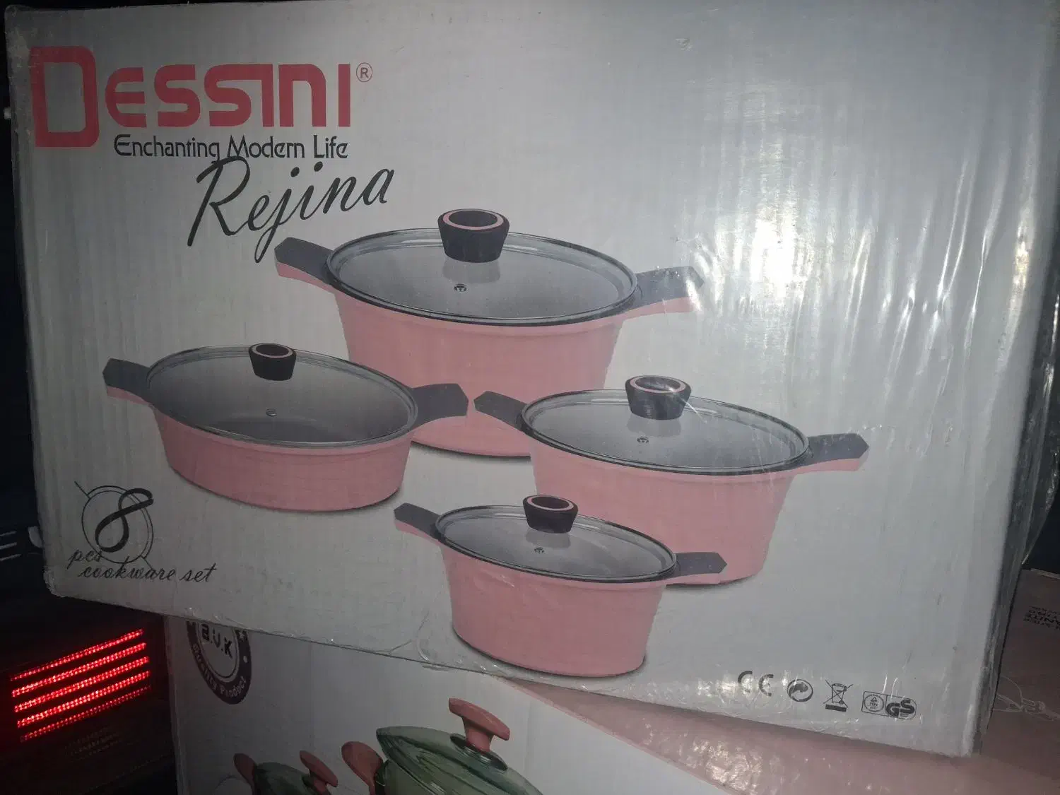 سرویس قابلمه ۸پارچه دسینی ایتالیایی مدل رجینا|ظروف پخت‌وپز|پردیس, فاز ۵|دیوار