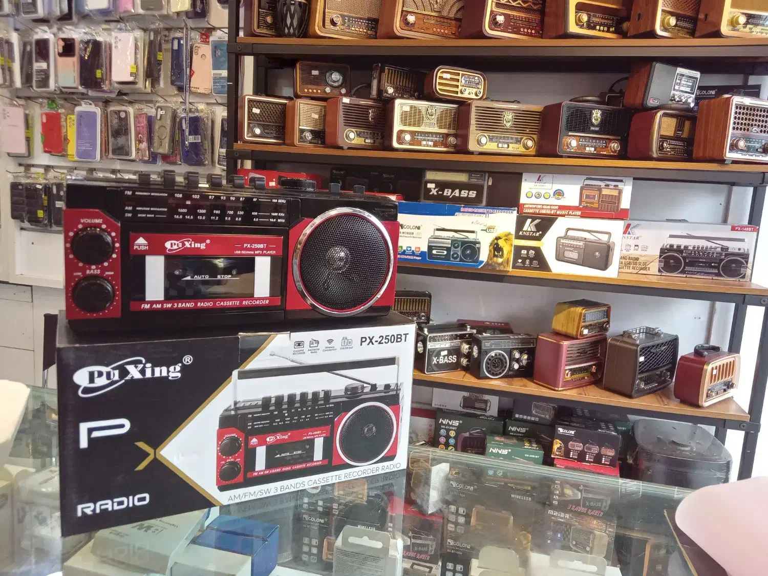 ضبط صوت کاست خور و رادیو|سیستم صوتی خانگی|رشت, پورسینا|دیوار