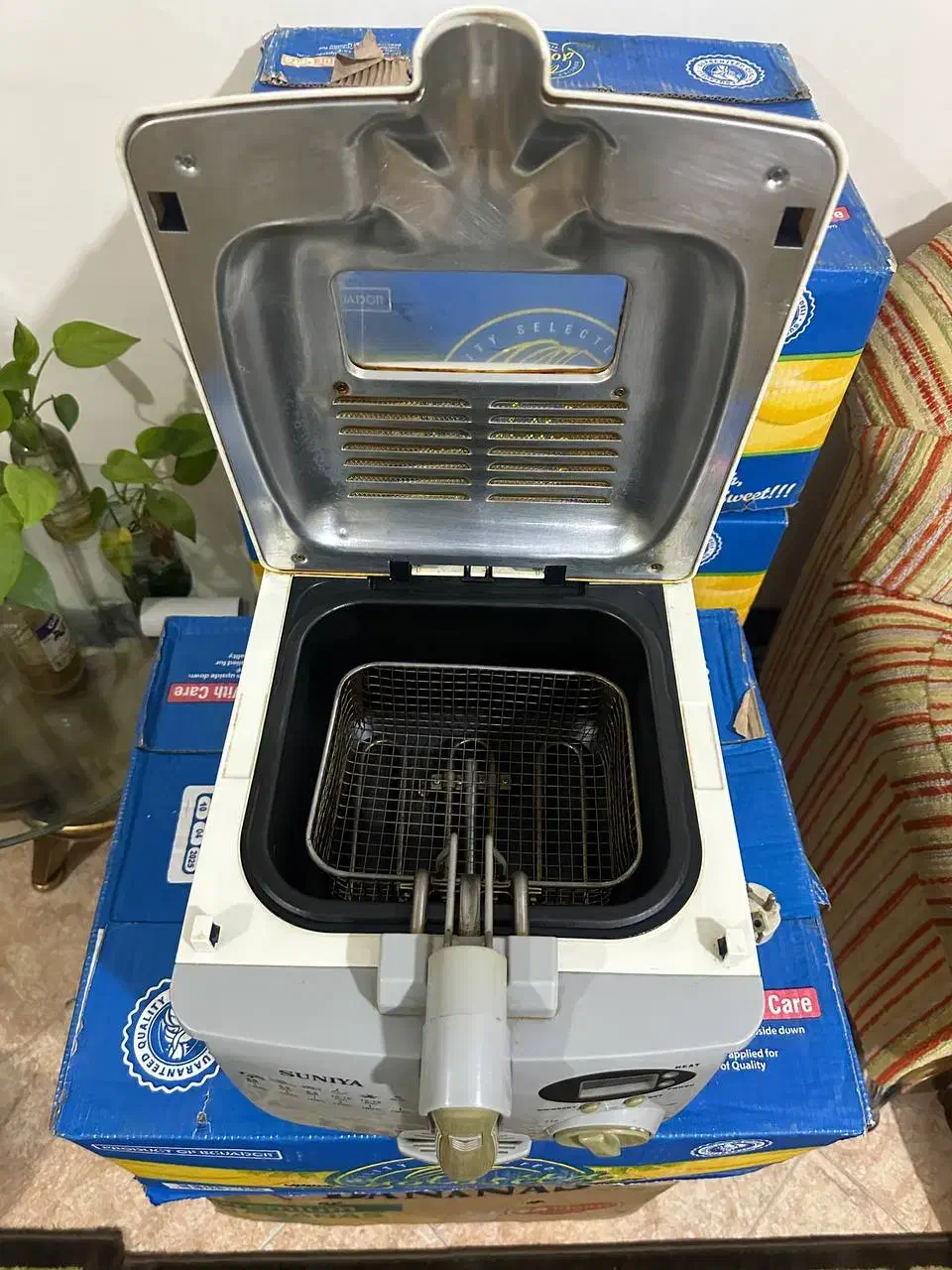 سرخ کن سانیا|اجاق گاز و لوازم برقی پخت‌وپز|محمدیه-قزوین, |دیوار