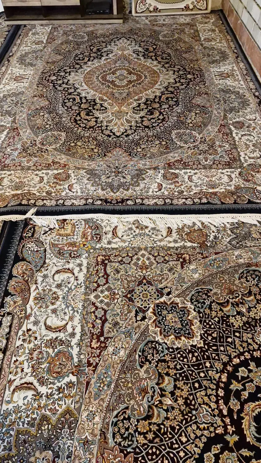 یک جفت فرش ۱۲ و یک جفت ۹ متری|فرش|تویسرکان, |دیوار