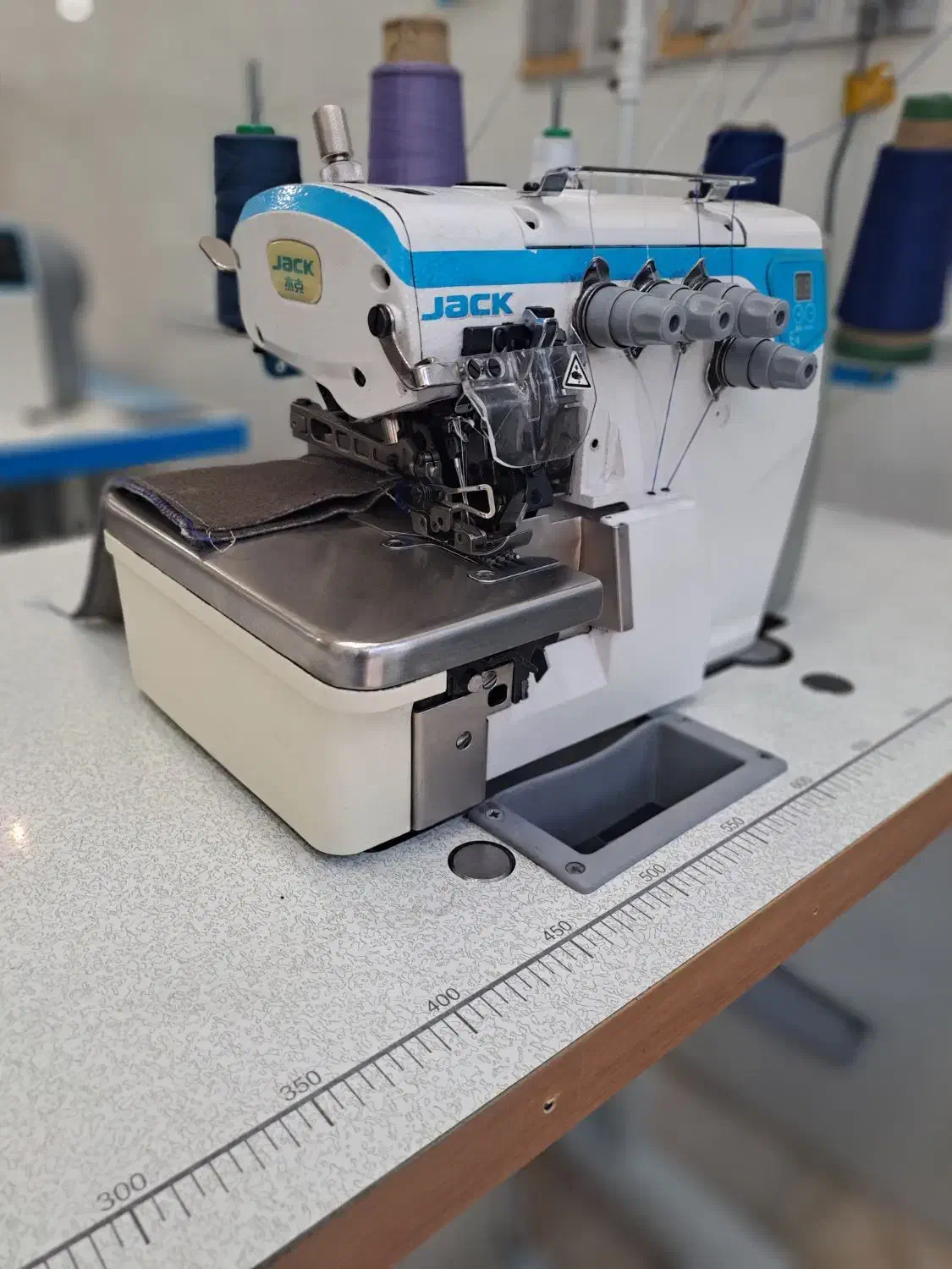 زیگزال  پنج نخ ضخیم دوز جک|چرخ خیاطی و ریسندگی|قرچک, مهدیه|دیوار