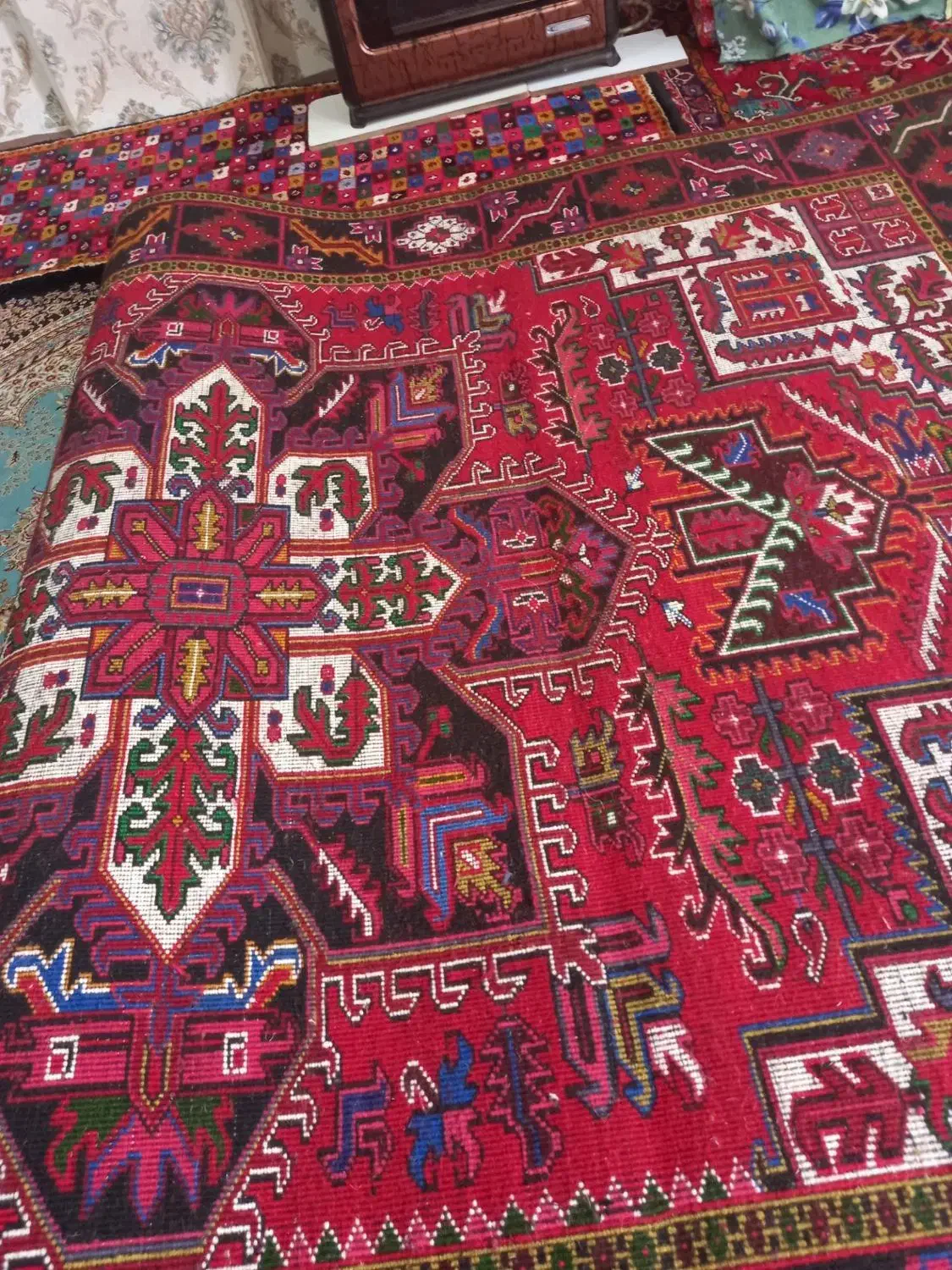 فرش 9متر|فرش|تبریز, |دیوار