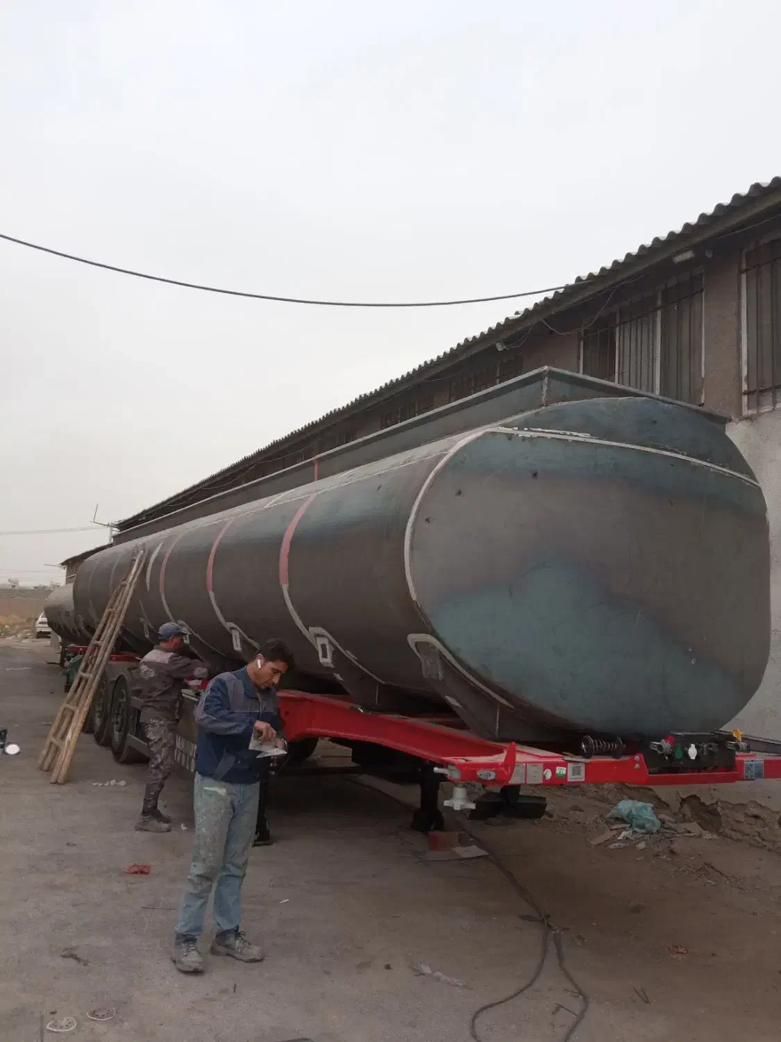 تانک شاسیلس تانکر سوخت تیغه جامبو کفی|خودرو سنگین|ملکآباد, |دیوار