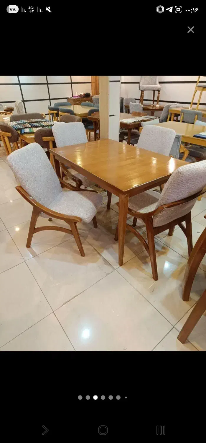 فروش ویژه میز ناهار خوری از تولیدی|میز و صندلی غذاخوری|ساری, |دیوار