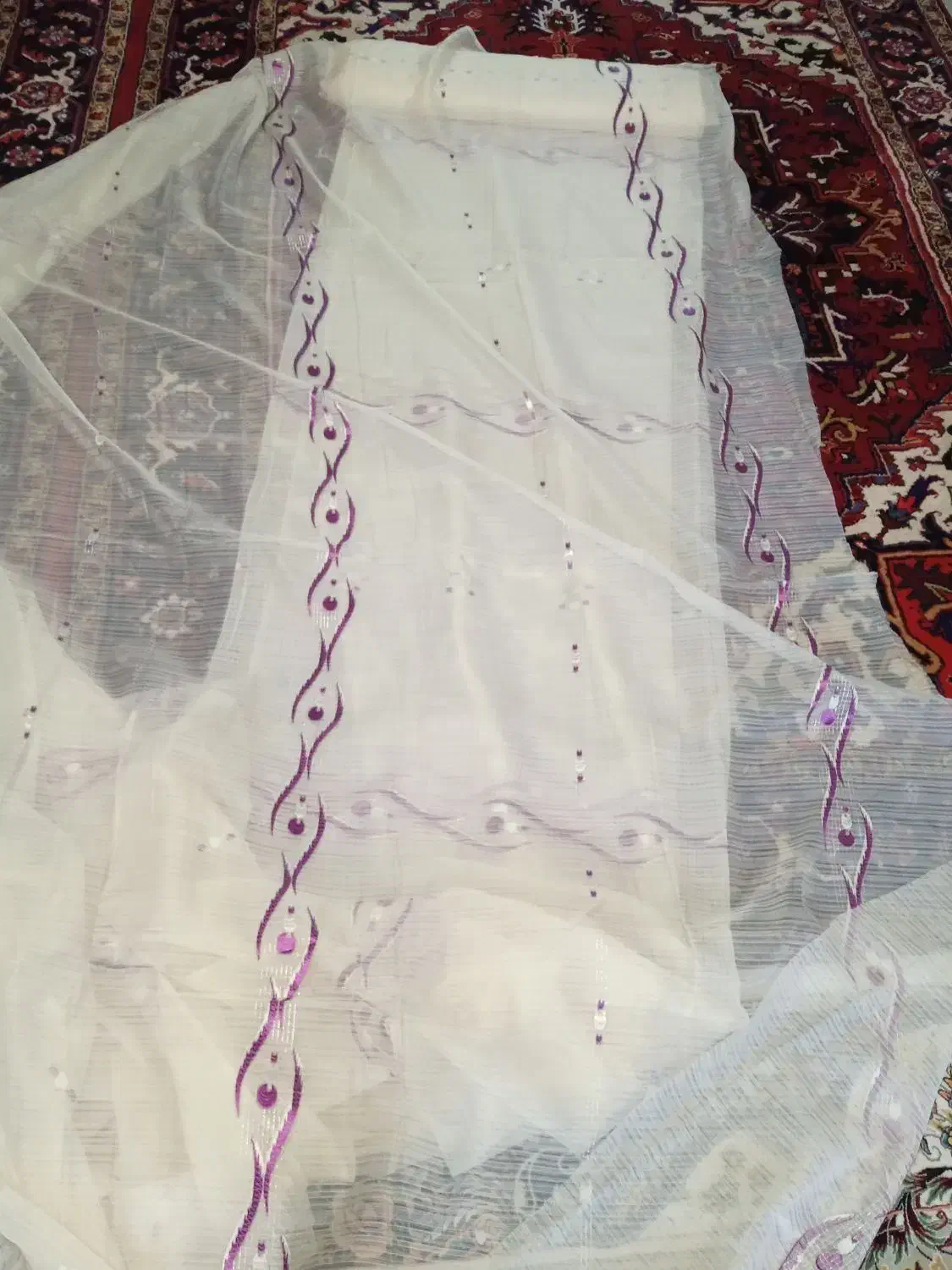 پارچه پرده کاملا نو|پرده، رانر، رومیزی|سهند, |دیوار