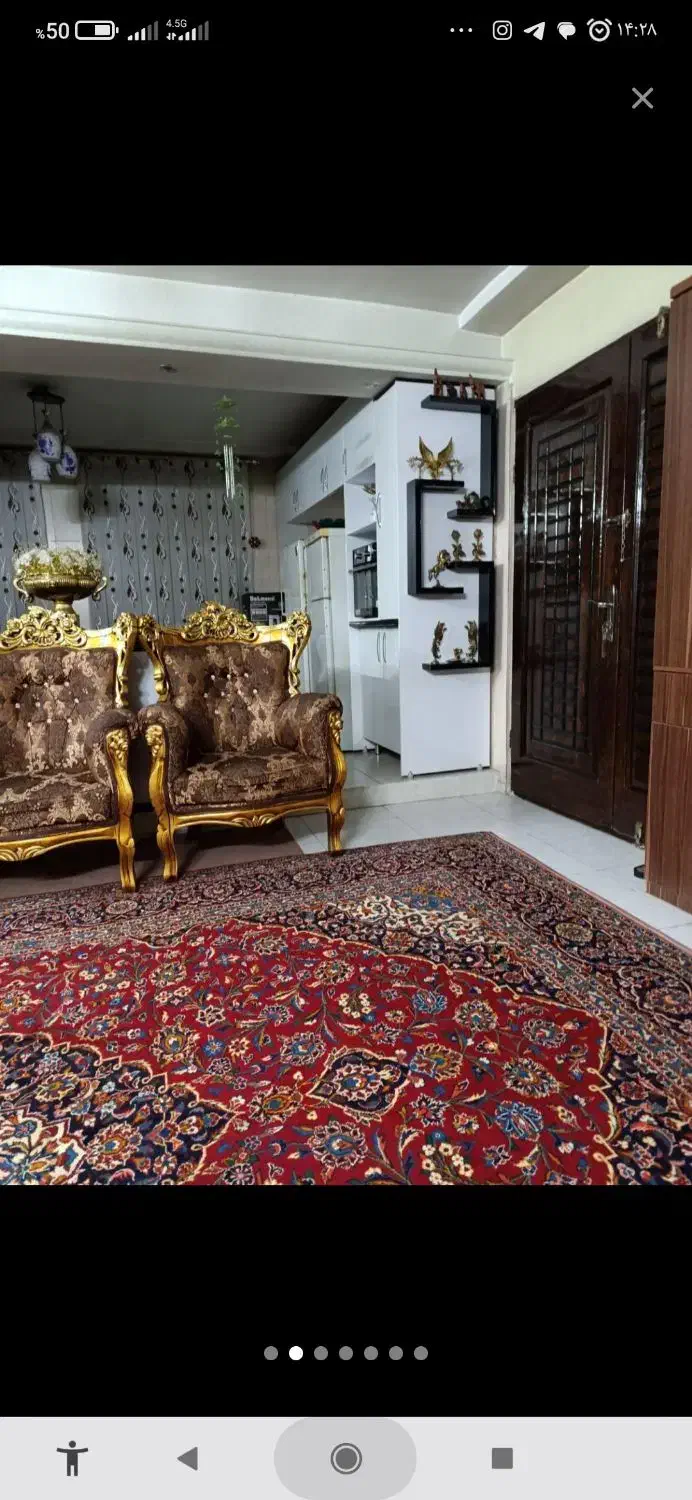 مبلمان هفت نفره ونهارخوری ۶نفره|مبلمان خانگی و میز عسلی|آبدانان, |دیوار
