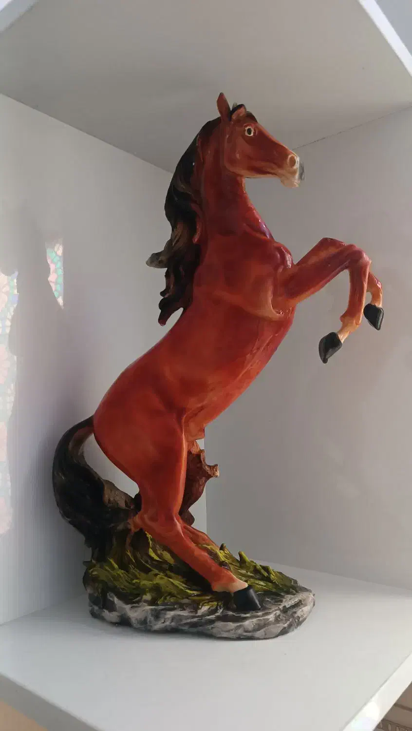 مجسمه اسب|مجسمه، تندیس، ماکت|قم, عمار یاسر|دیوار