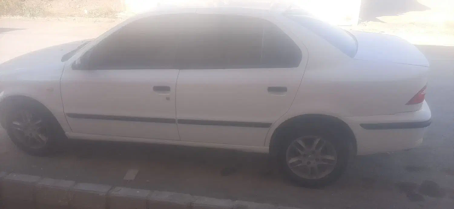 سمند تمام رنگ سفید بیمه ۸ماه|خودرو سواری و وانت|ماکو, |دیوار