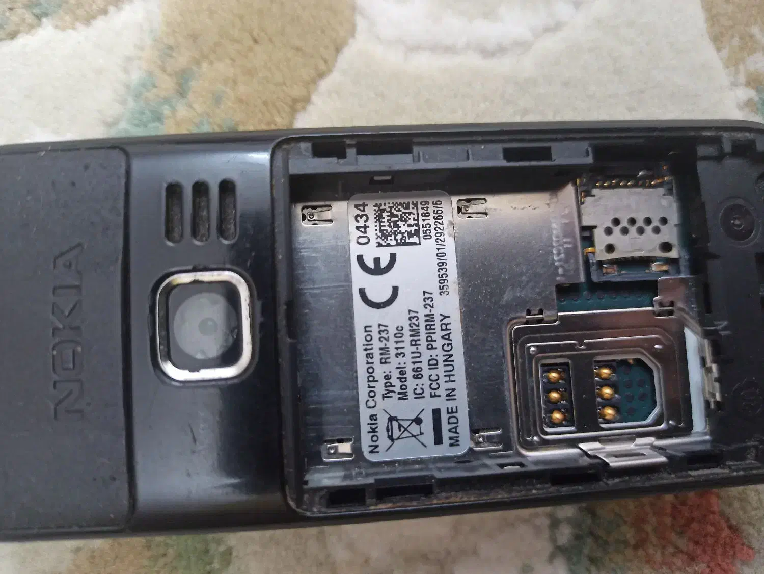 فروش گوشی نوکیا 3110c خراب و|موبایل|اردبیل, |دیوار