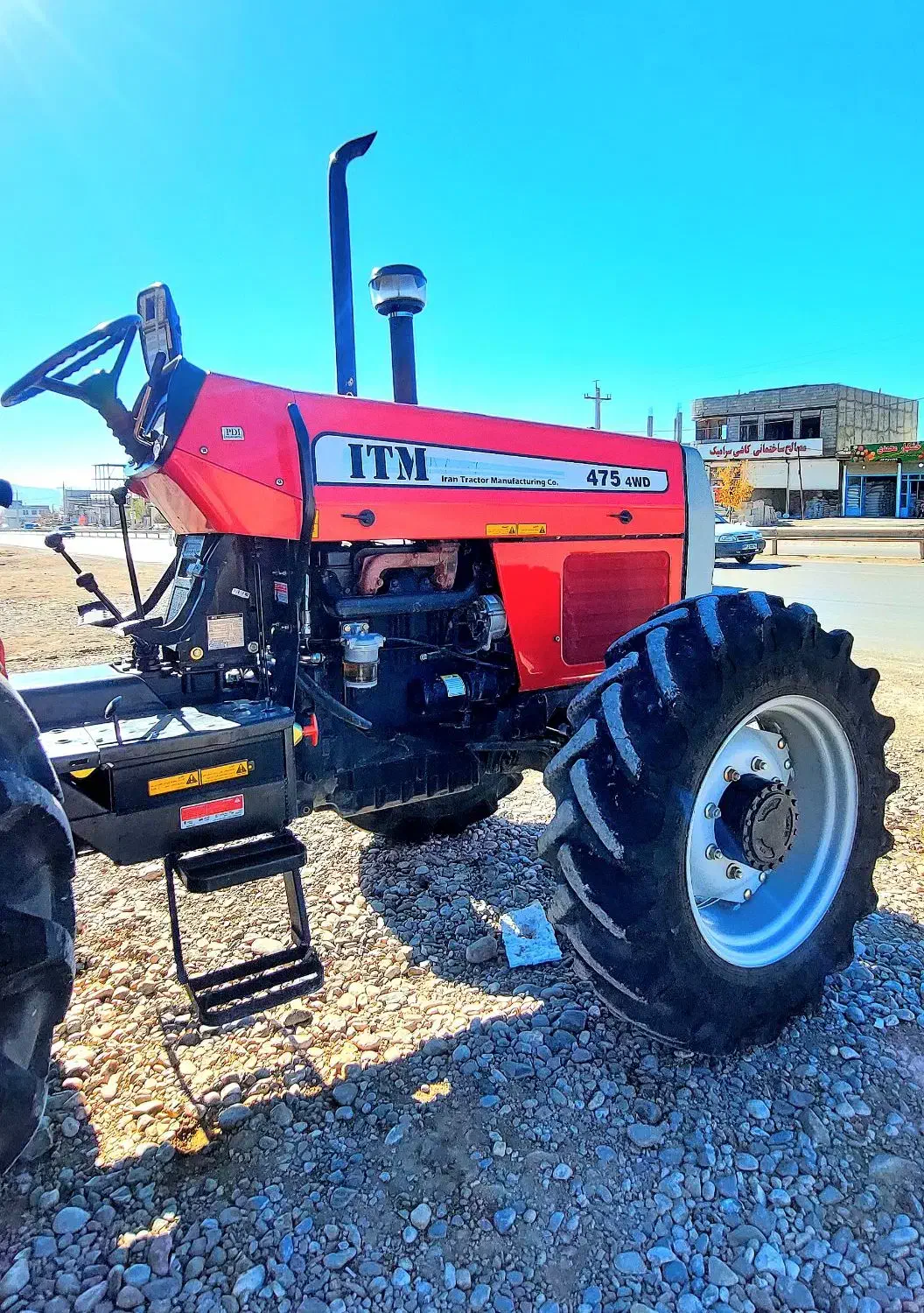 تراکتور ۴۷۵ مدل ۱۴۰۳ با کارکرد ۱۸۰ ساعت|خودرو سنگین|قیدار, |دیوار