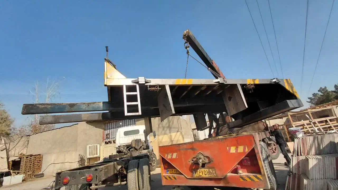 کفی جرثقیل تک درحد نو|خودرو سنگین|اصفهان, برزان|دیوار