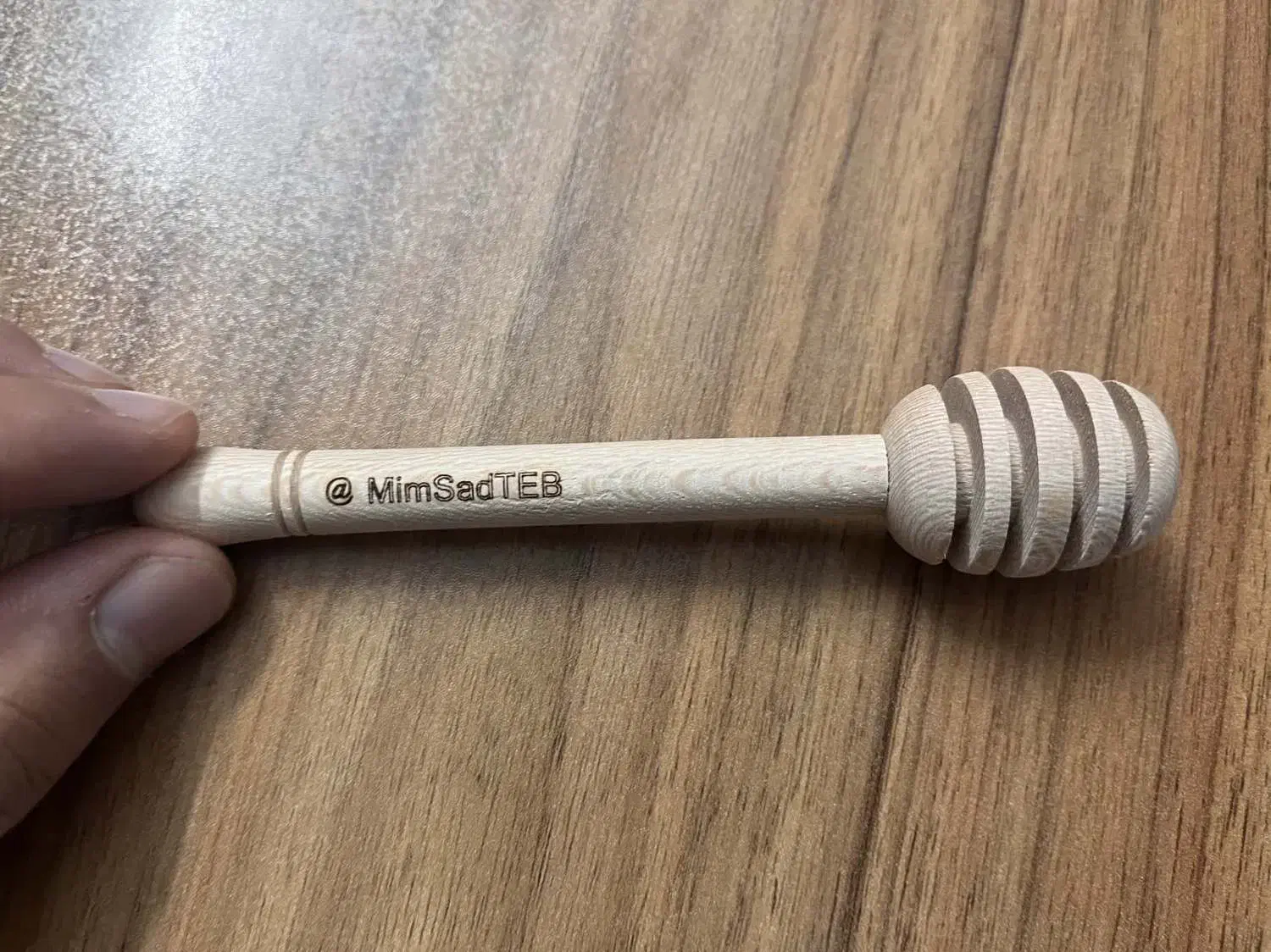 قاشق عسل چوبی مستقیم از تولیدی|صنایع دستی و سایر لوازم تزئینی|خوسف, |دیوار