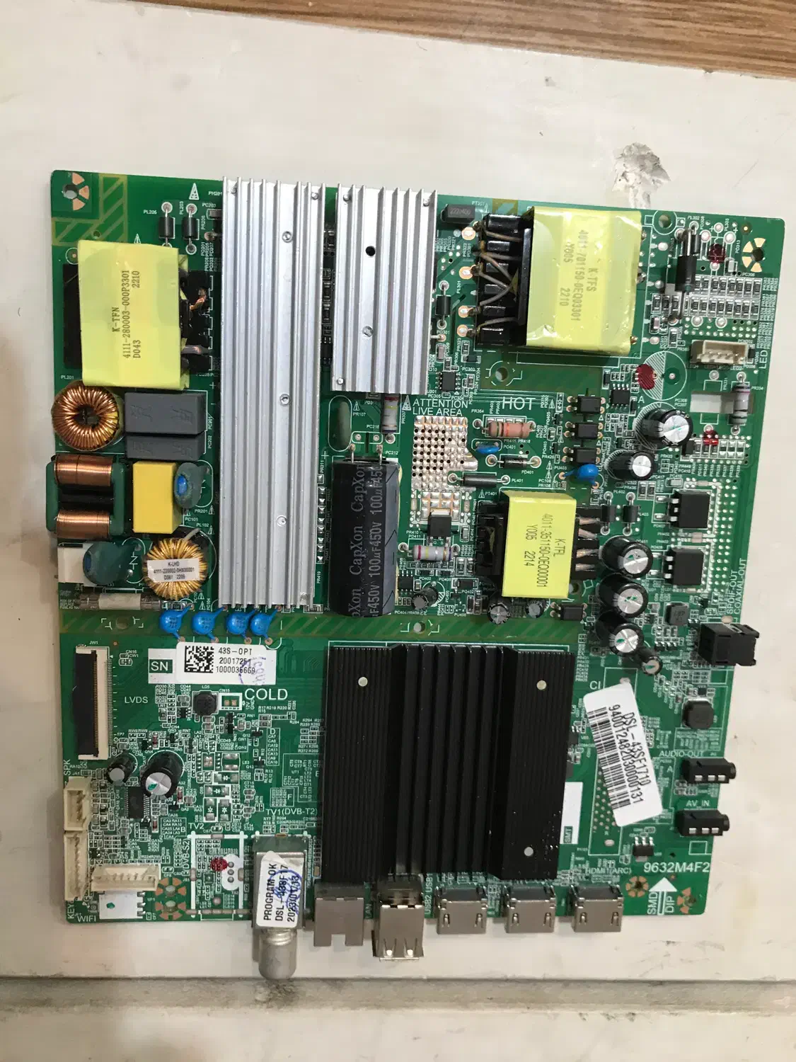 برد تلوزیون دوو|تلویزیون و پروژکتور|اصفهان, شهرک میلاد|دیوار