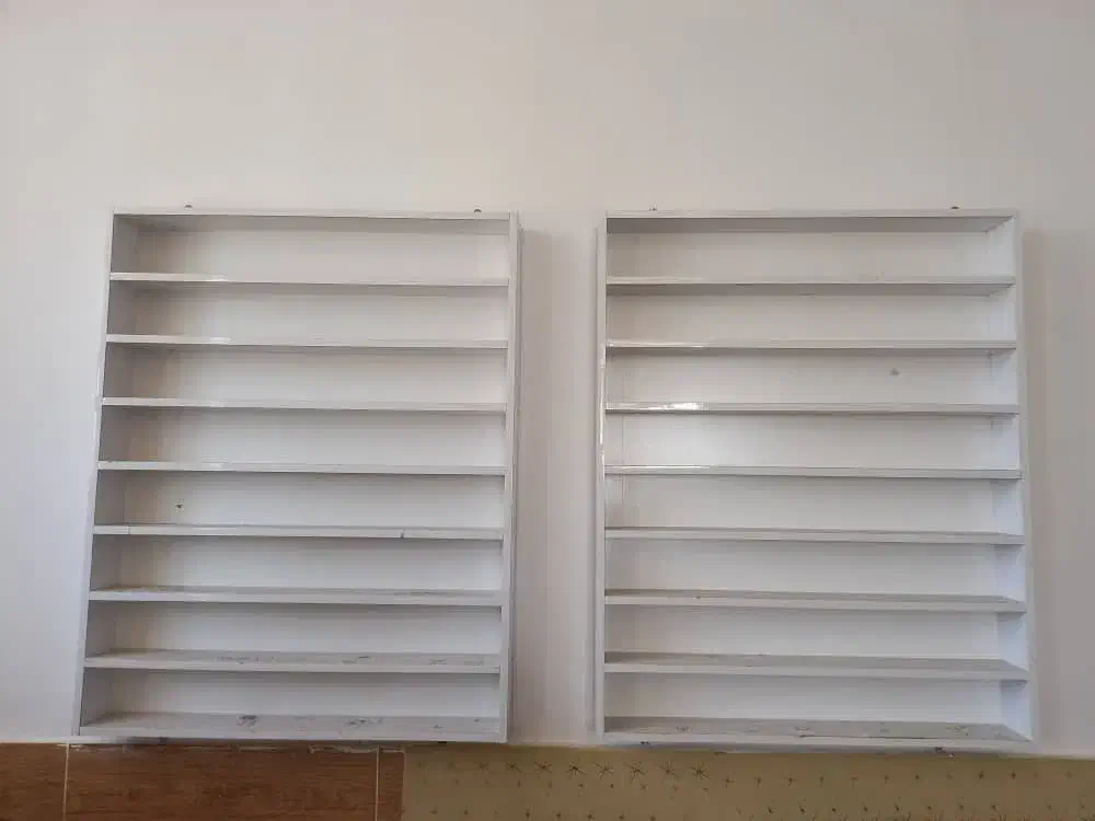 دو عدد شلف جای لاک|کتابخانه، شلف، قفسه‌های دیواری|دزفول, |دیوار