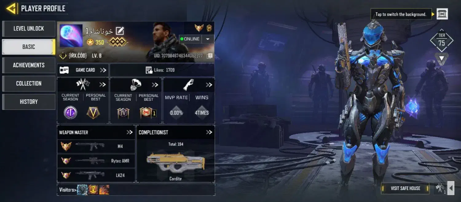 اکانت کالاف|کنسول، بازی ویدئویی و آنلاین|کاشان, باغ ماجد|دیوار