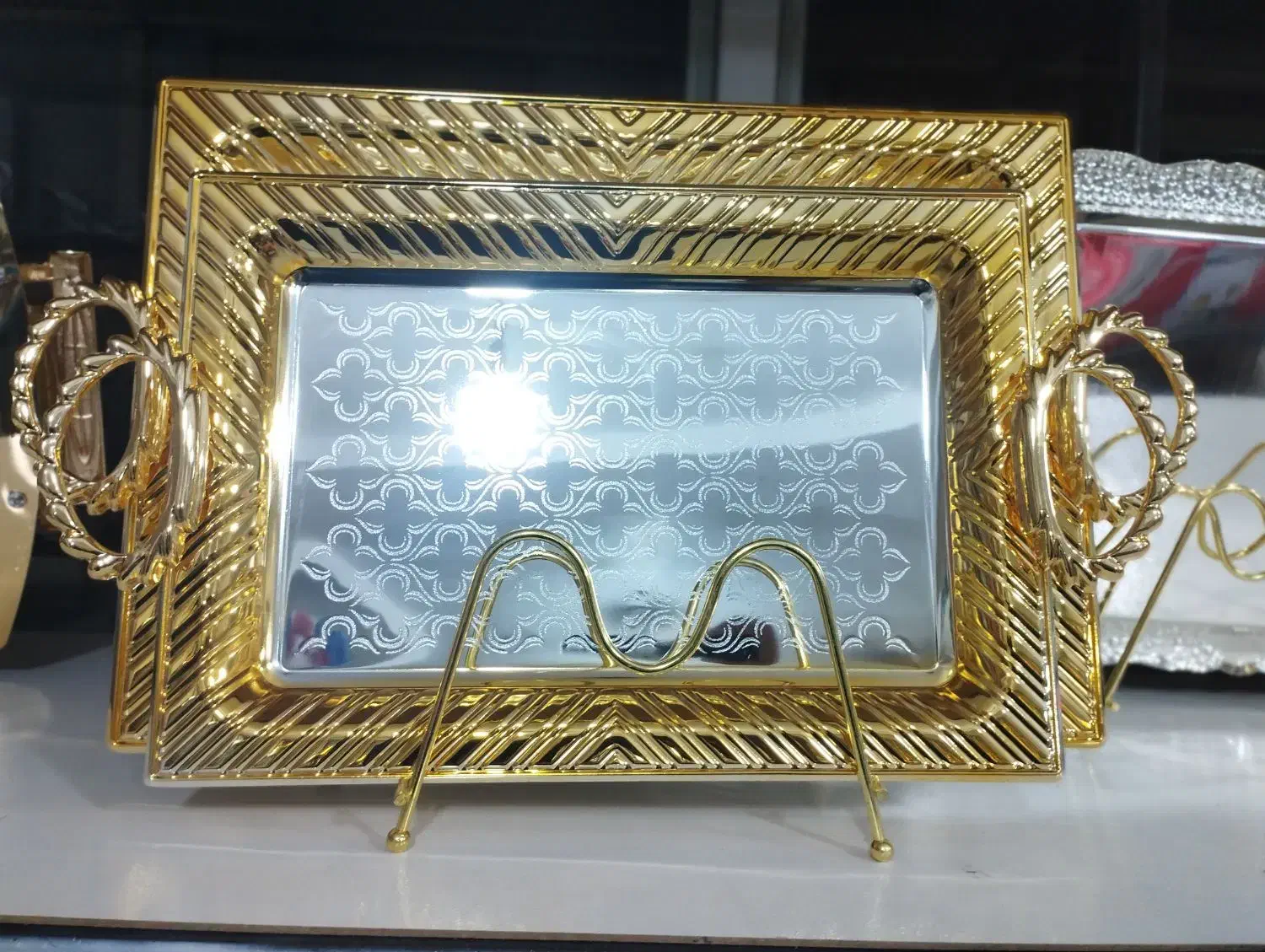 انواع سینی رنگ ثابت وارداتی|ظروف سرو و پذیرایی|ایرانشهر, |دیوار