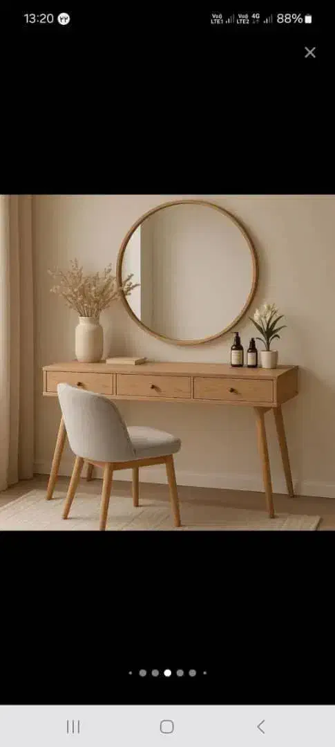 میز آرایش / تولیدی|مبلمان خانگی و میز عسلی|آمل, |دیوار