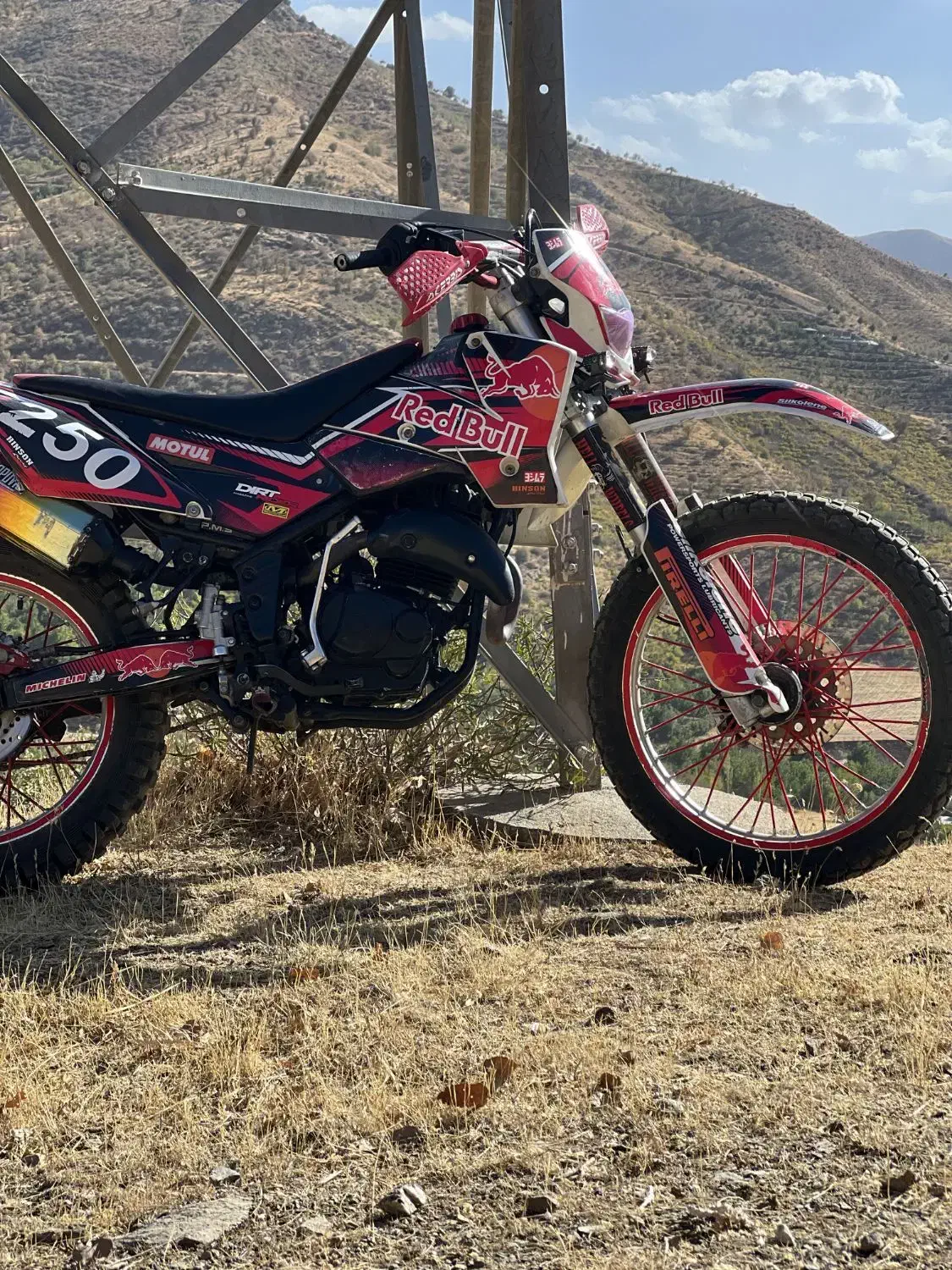 فلات طرح ktm250 مدل ۹۰|موتورسیکلت|بانه, |دیوار