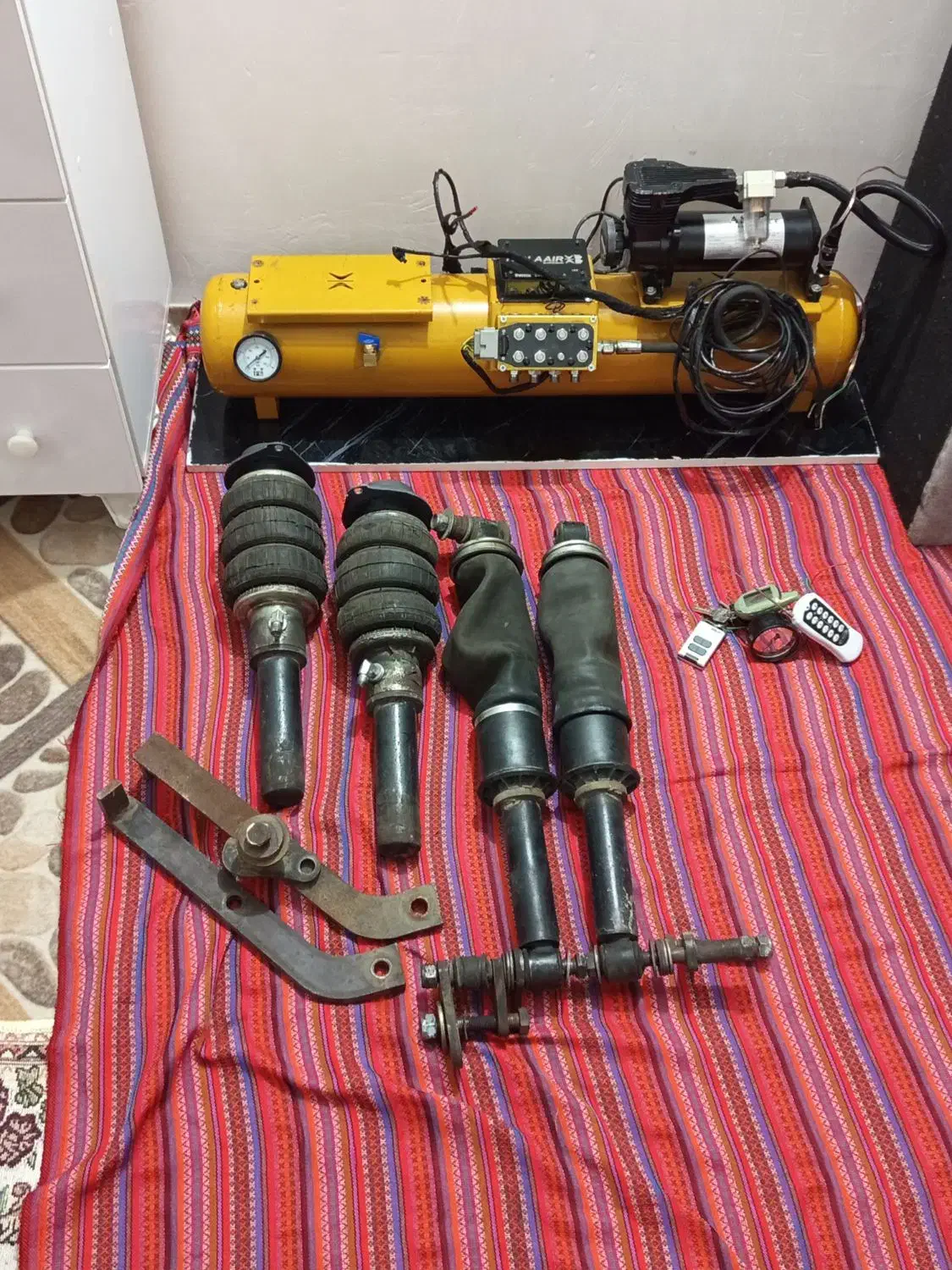 پنوماتیک امپیلی4کانال هورن سیستم|قطعات یدکی و لوازم جانبی|بومهن, |دیوار