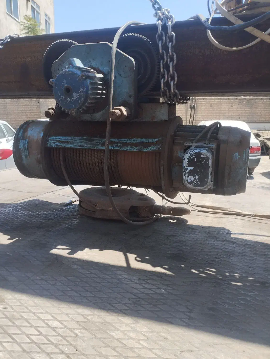 جرثقیل سقفی بلغاری 3تن|ماشینآلات صنعتی|ملکآباد, |دیوار