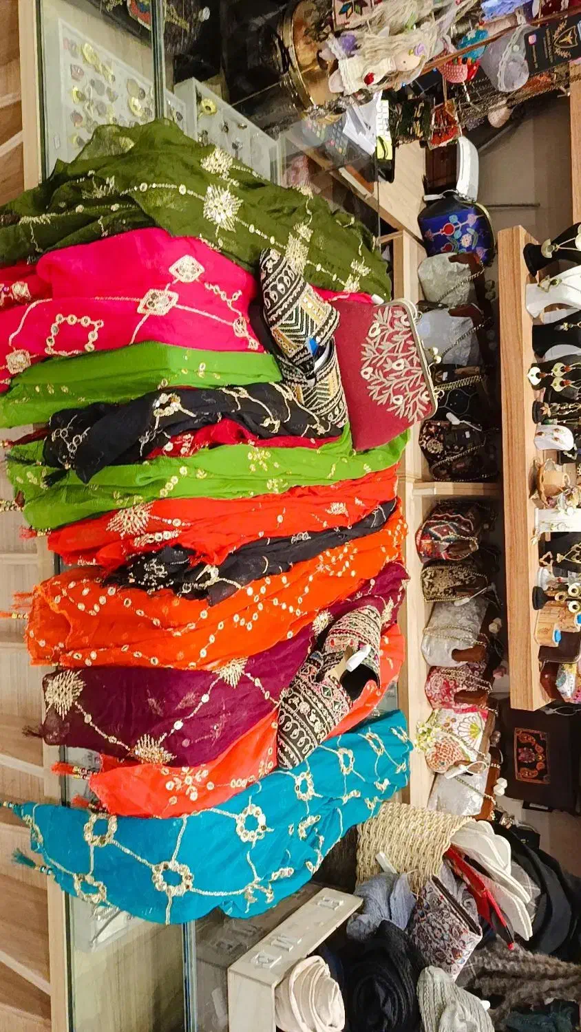 شال آینه کاری یلدایی|لباس|شیراز, زند|دیوار