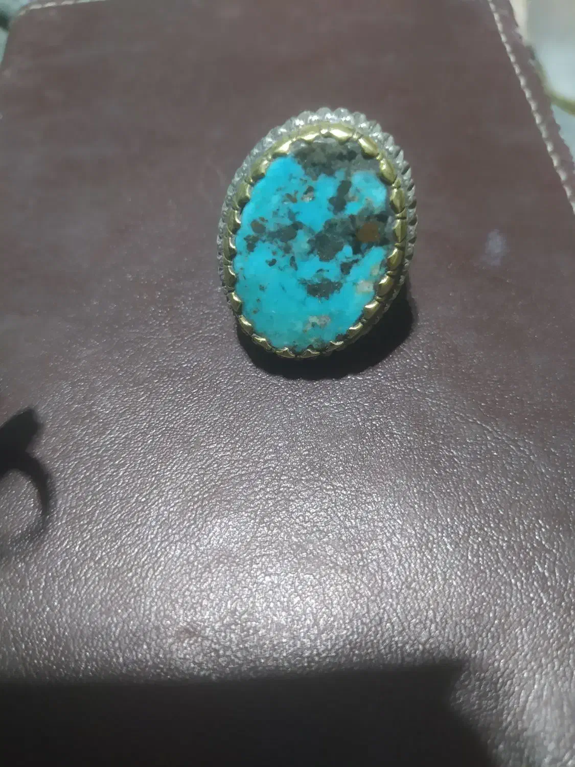 انگشتر فیروزه بزرگ|جواهرات|بم, |دیوار