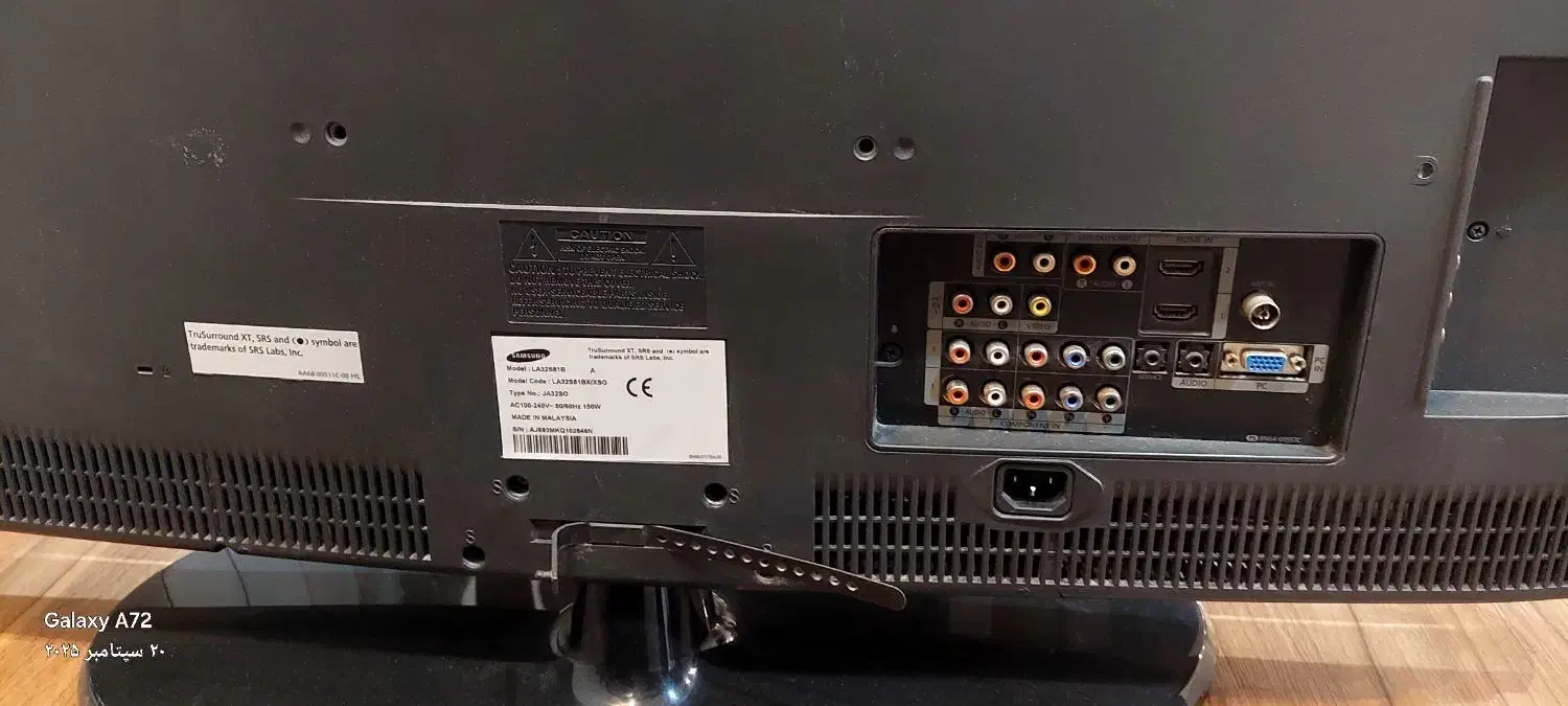 تلویزیون 32 اینچ LCD سامسونگ اصل|تلویزیون و پروژکتور|تهران, پرستار|دیوار